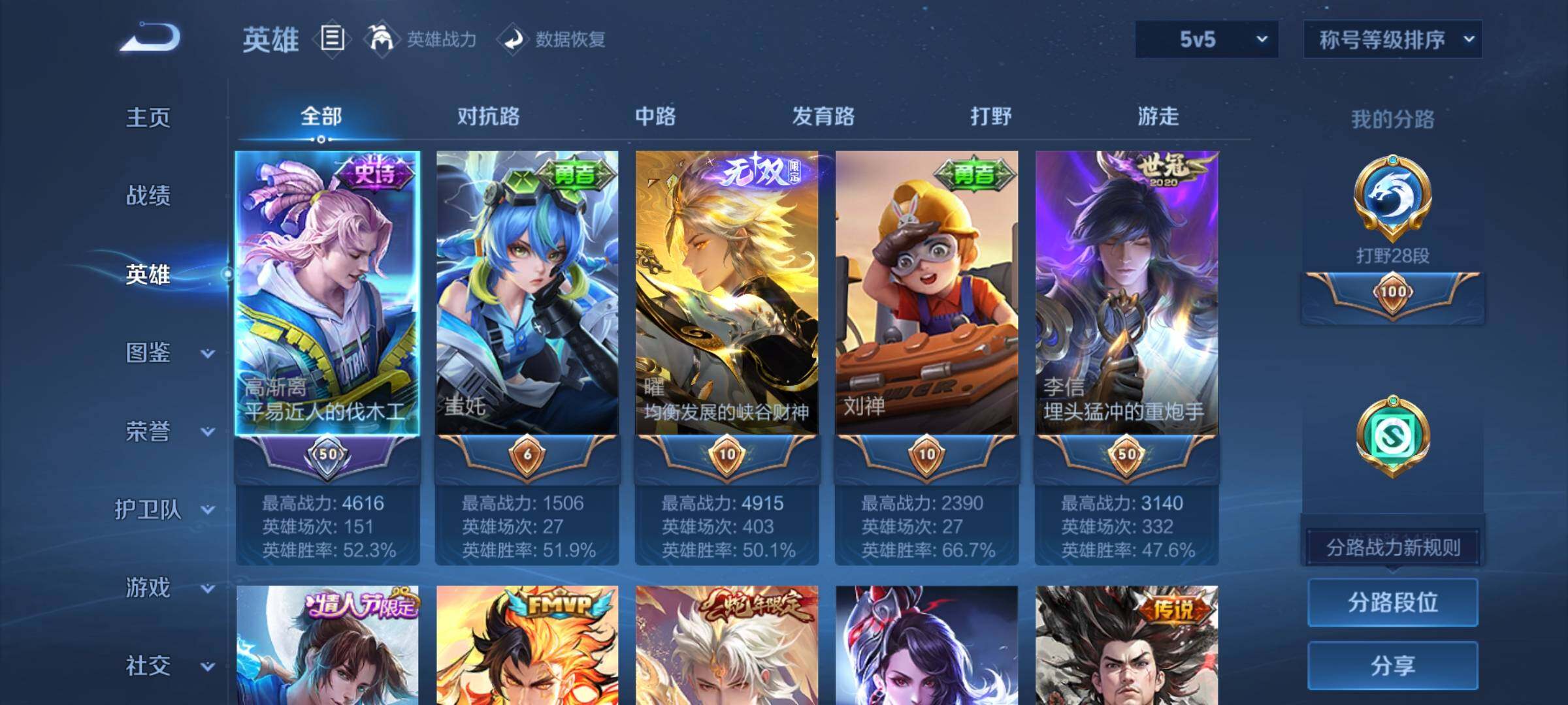 WZCMY4139240王者荣耀账号详情图3