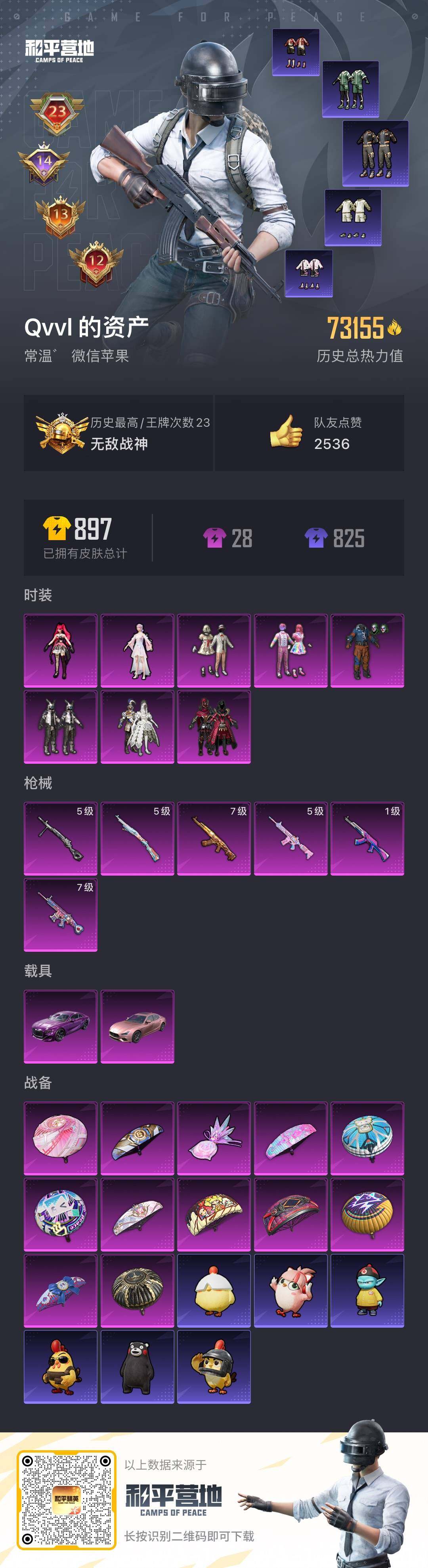 HPCMW470833和平精英账号详情图2