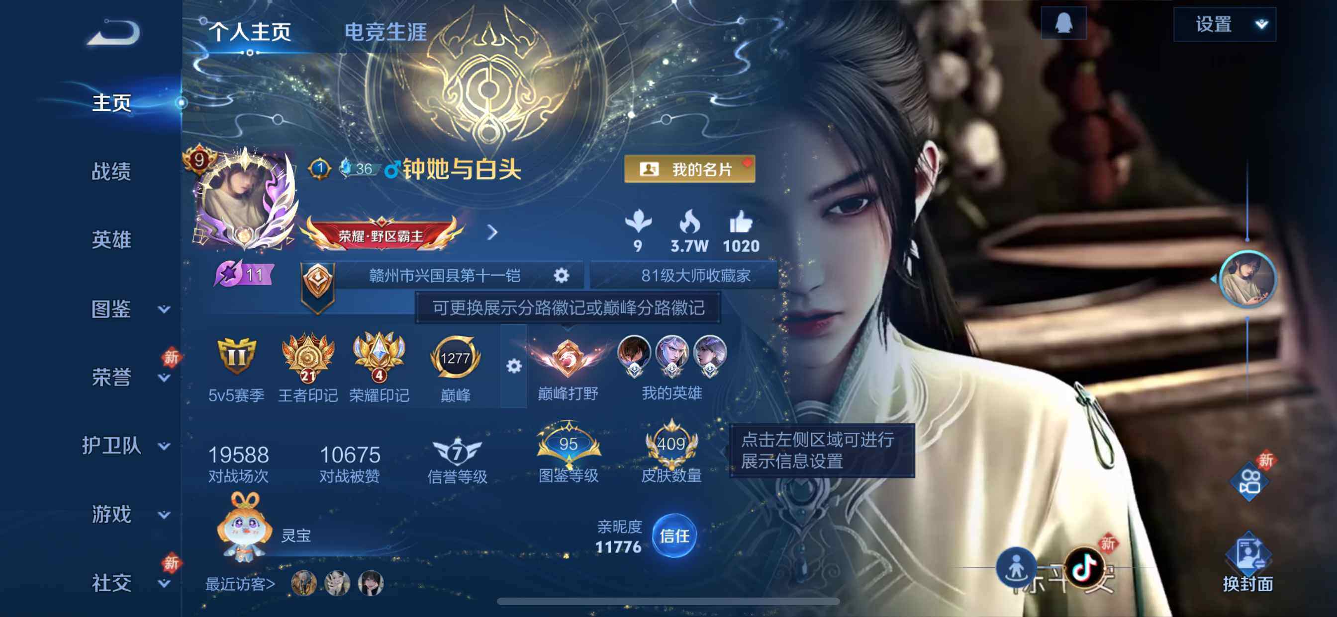 WZCMW4134859王者荣耀账号详情图3