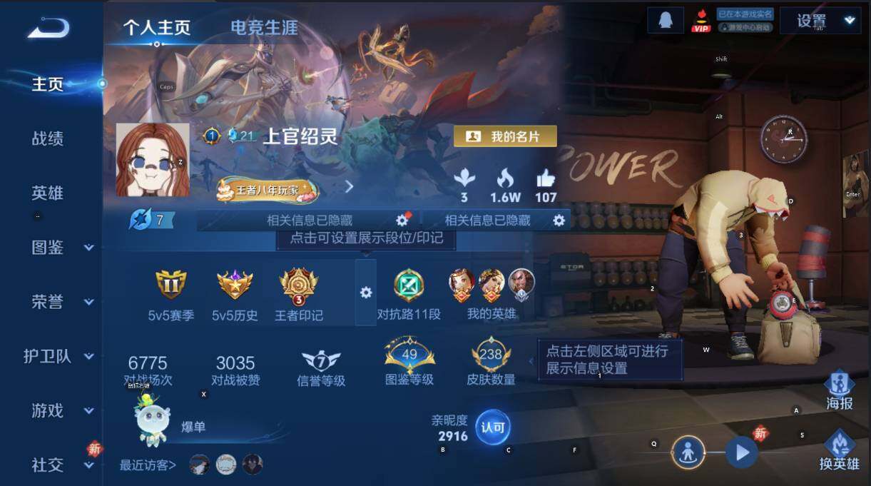 WZCMW4131974王者荣耀账号详情图8