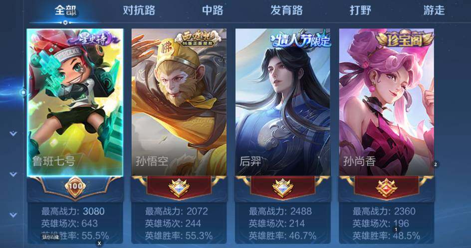 WZCMW4132038王者荣耀账号详情图12