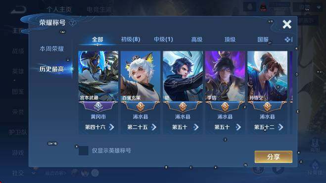 WZCMW4132096王者荣耀账号详情图7