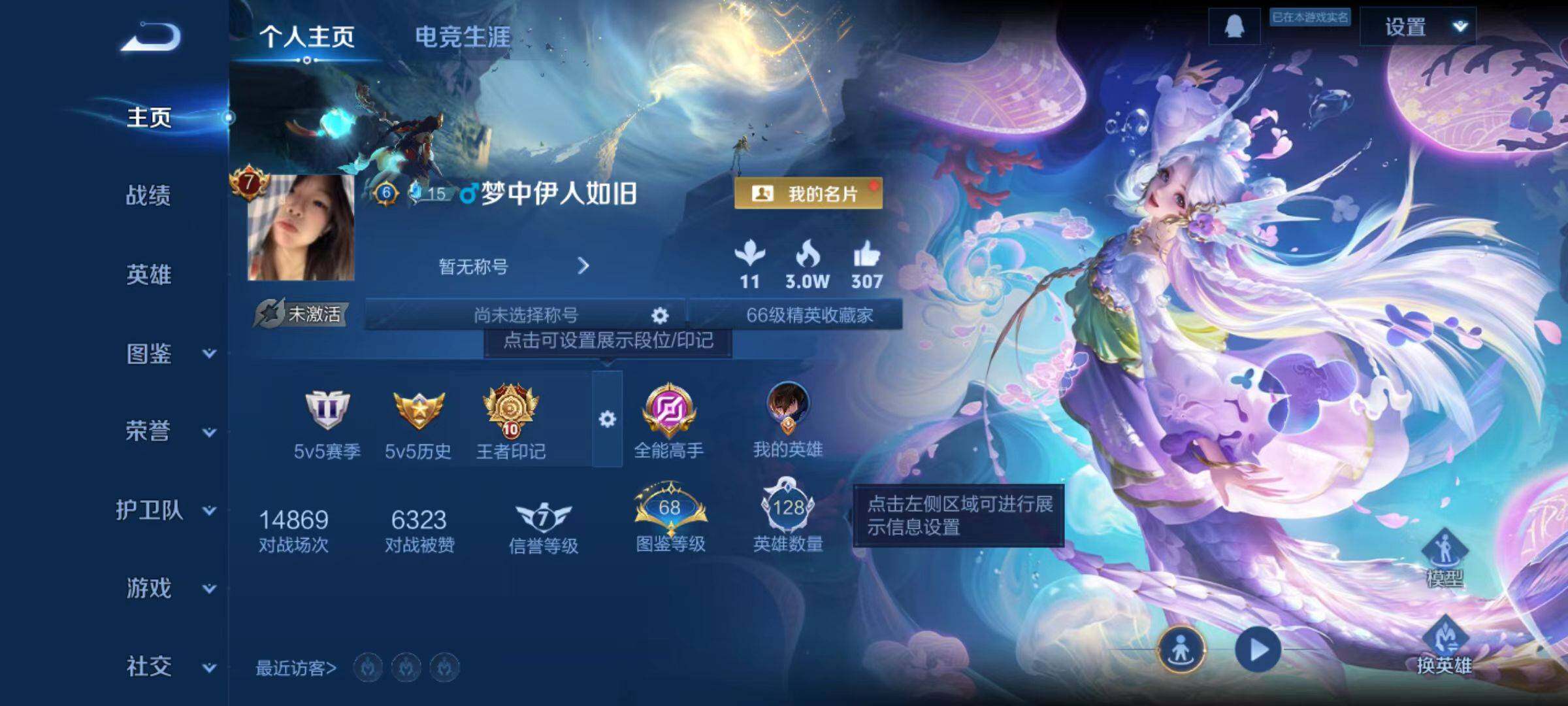 WZCMW4132237王者荣耀账号详情图2