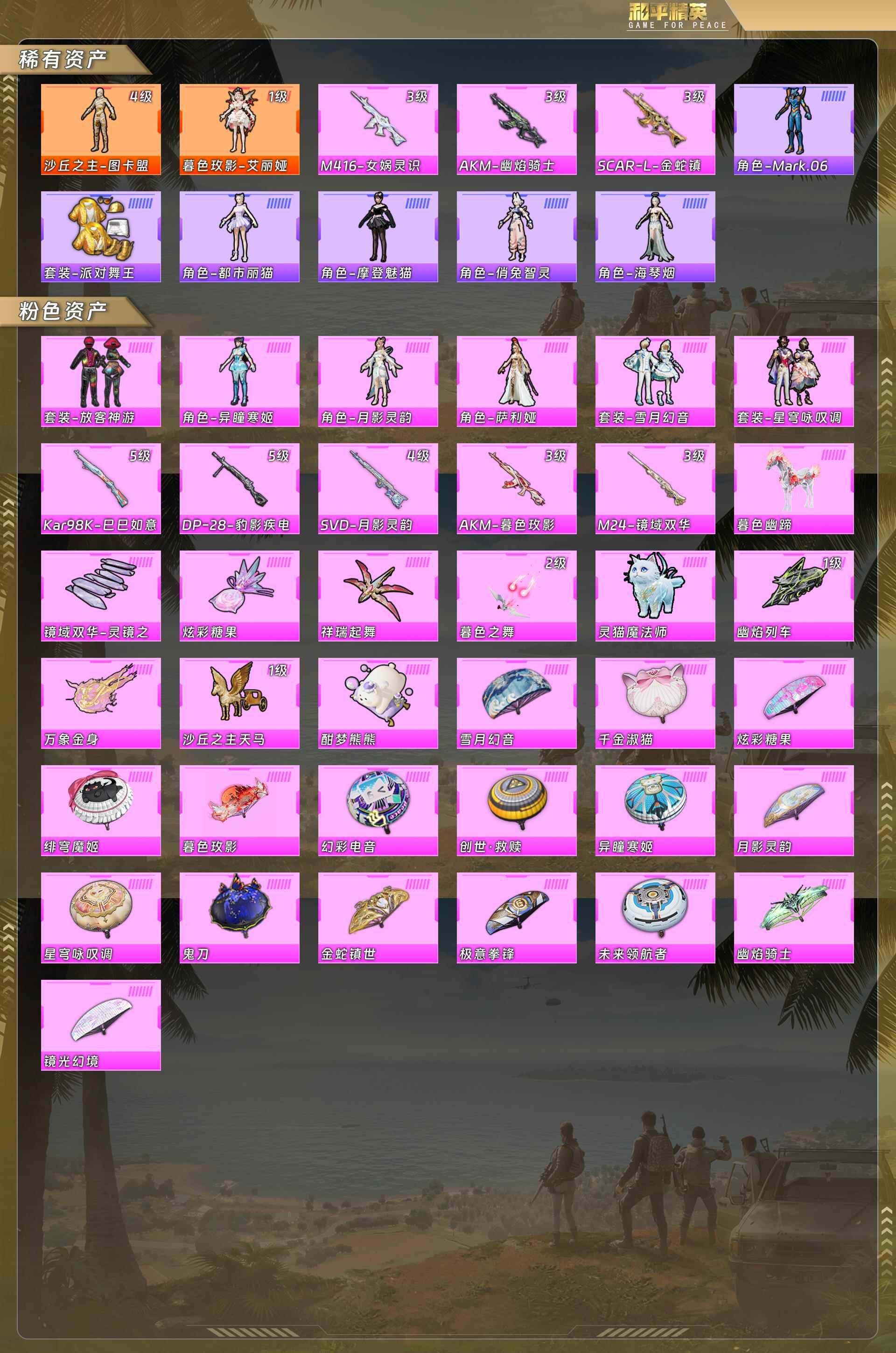 HPCMW487066和平精英账号详情图5