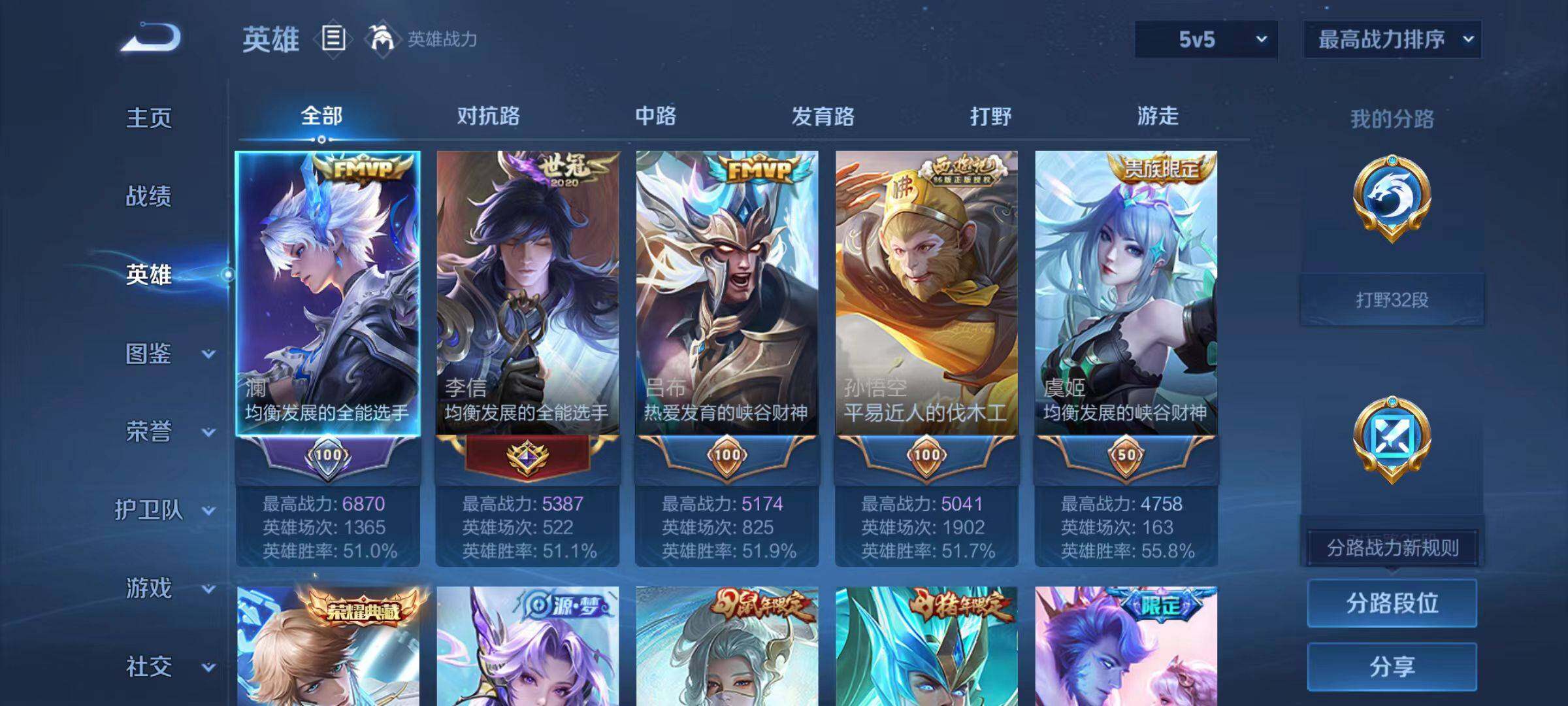 WZCMW4132879王者荣耀账号详情图3