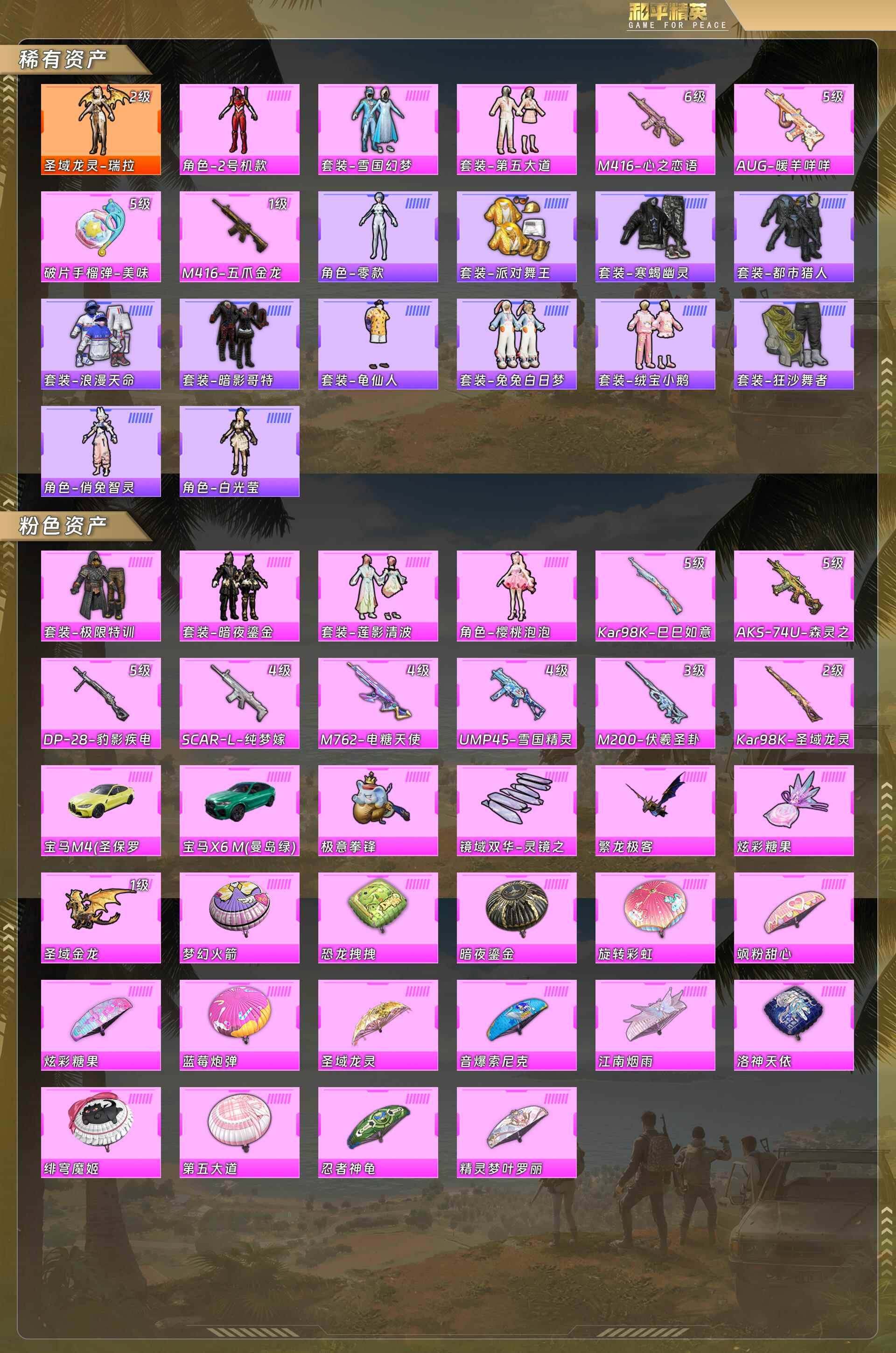 HPCMW489074和平精英账号详情图5