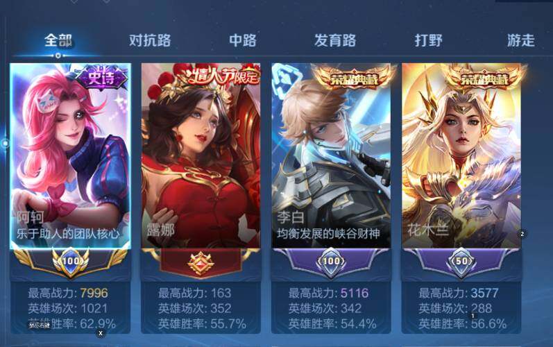 WZCMW4134050王者荣耀账号详情图13