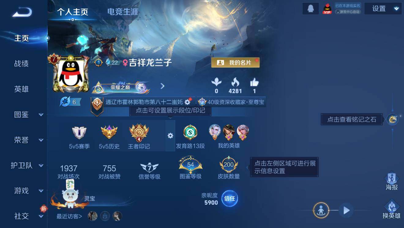 WZCMW4134057王者荣耀账号详情图9