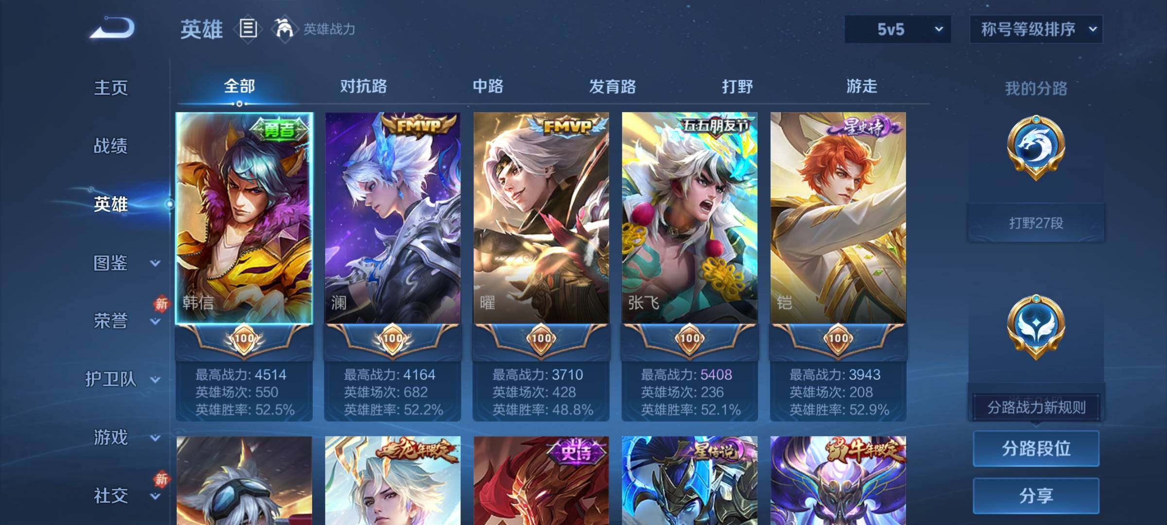 WZCMW4143828王者荣耀账号详情图3