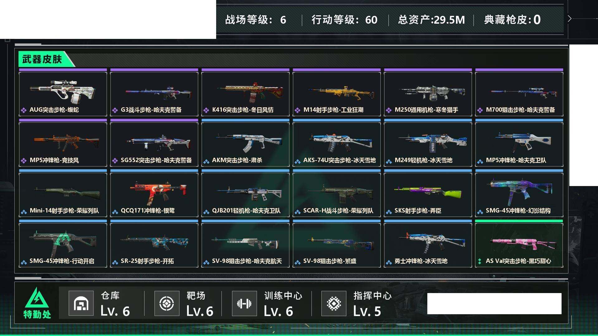 SJZCMW437986三角洲行动账号详情图2