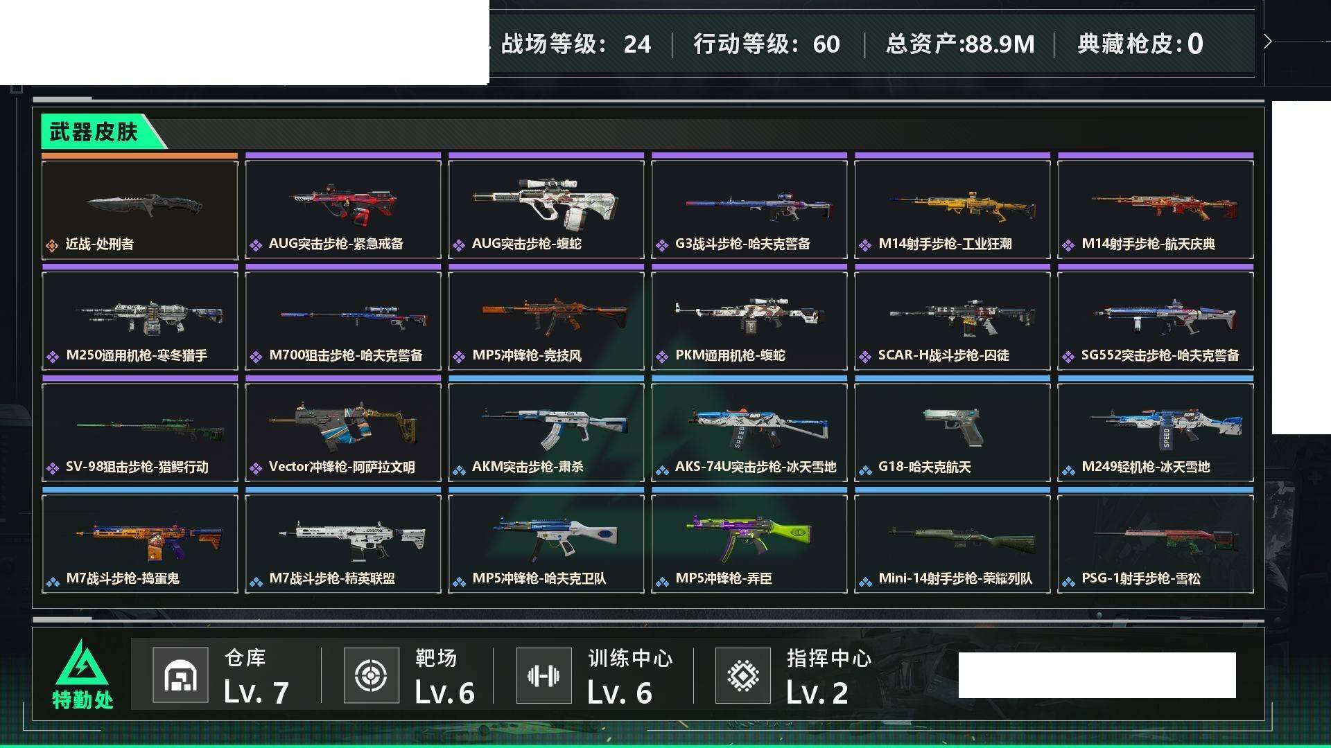 SJZCMW438004三角洲行动账号详情图2