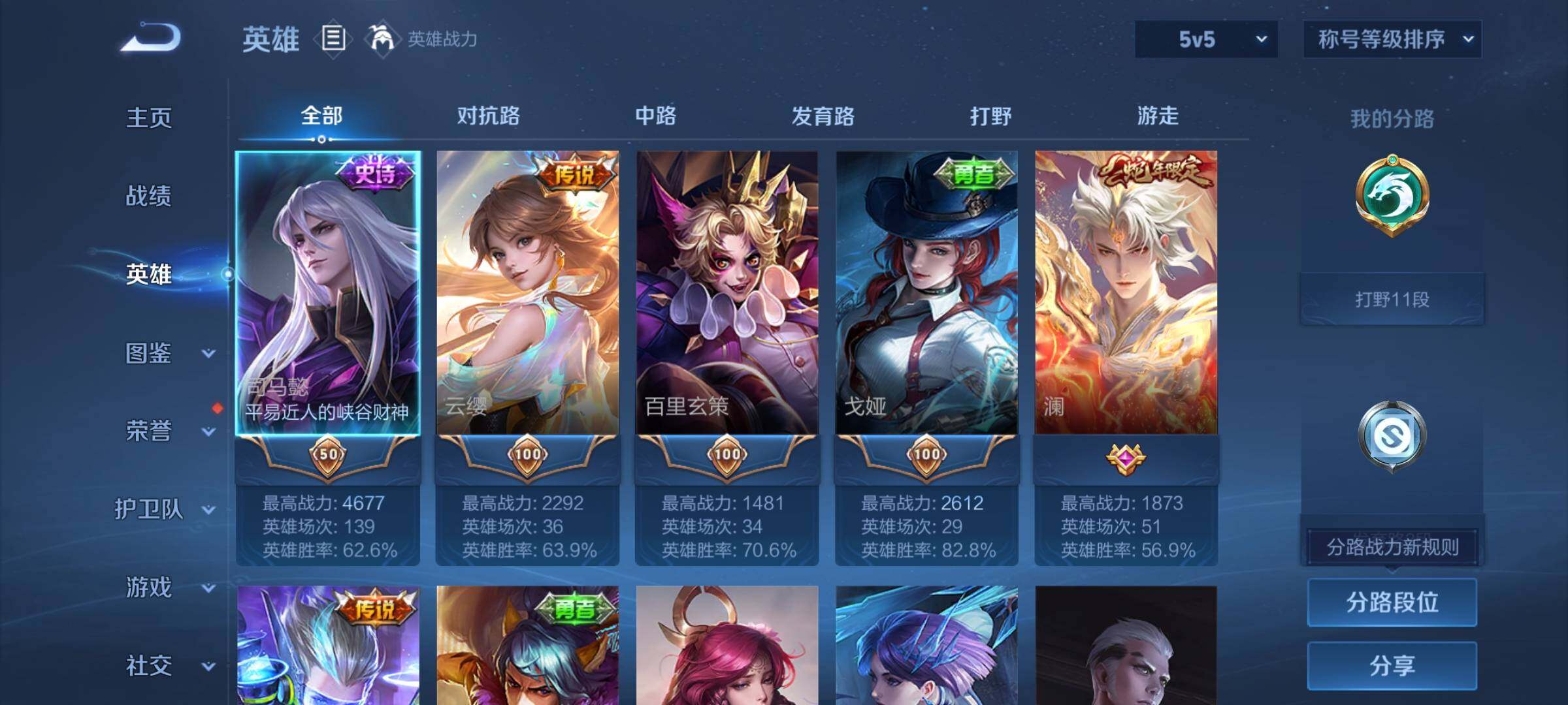 WZCMY4142545王者荣耀账号详情图3