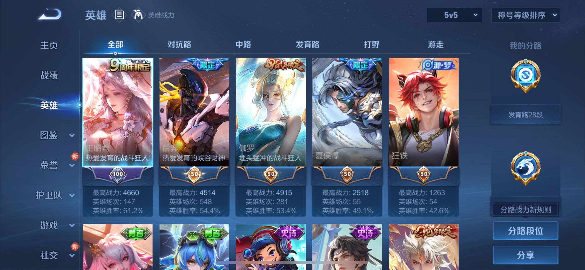 WZCMW4147598王者荣耀账号详情图3