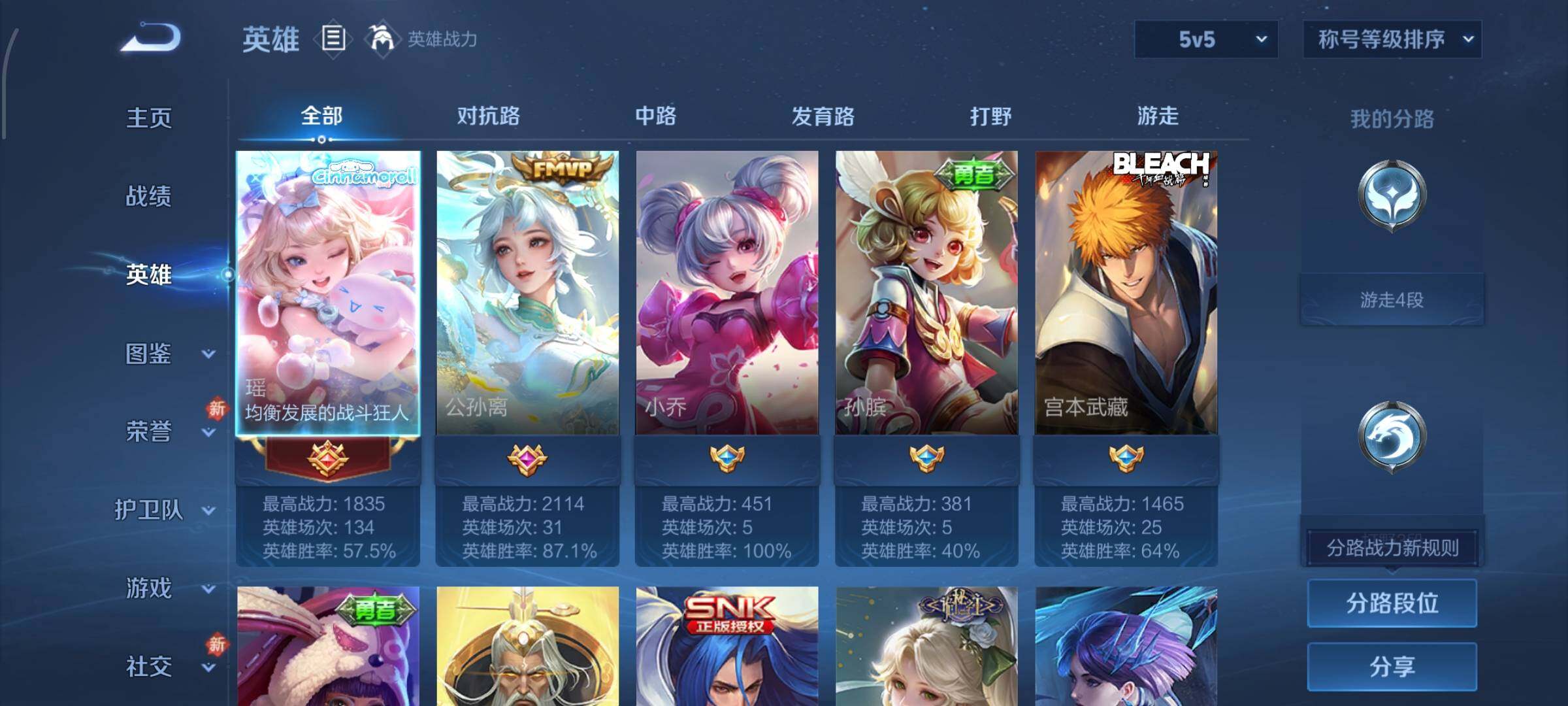 WZCMW4160321王者荣耀账号详情图3