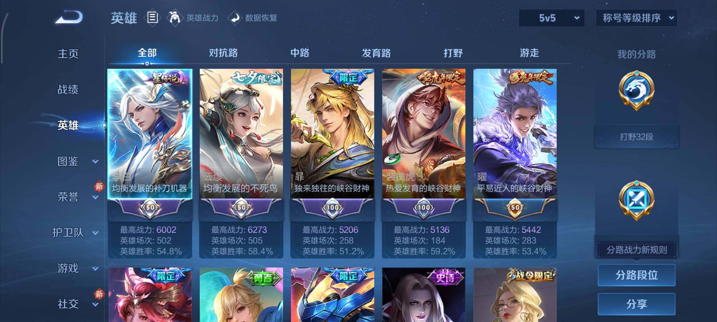 WZCMW4147413王者荣耀账号详情图3