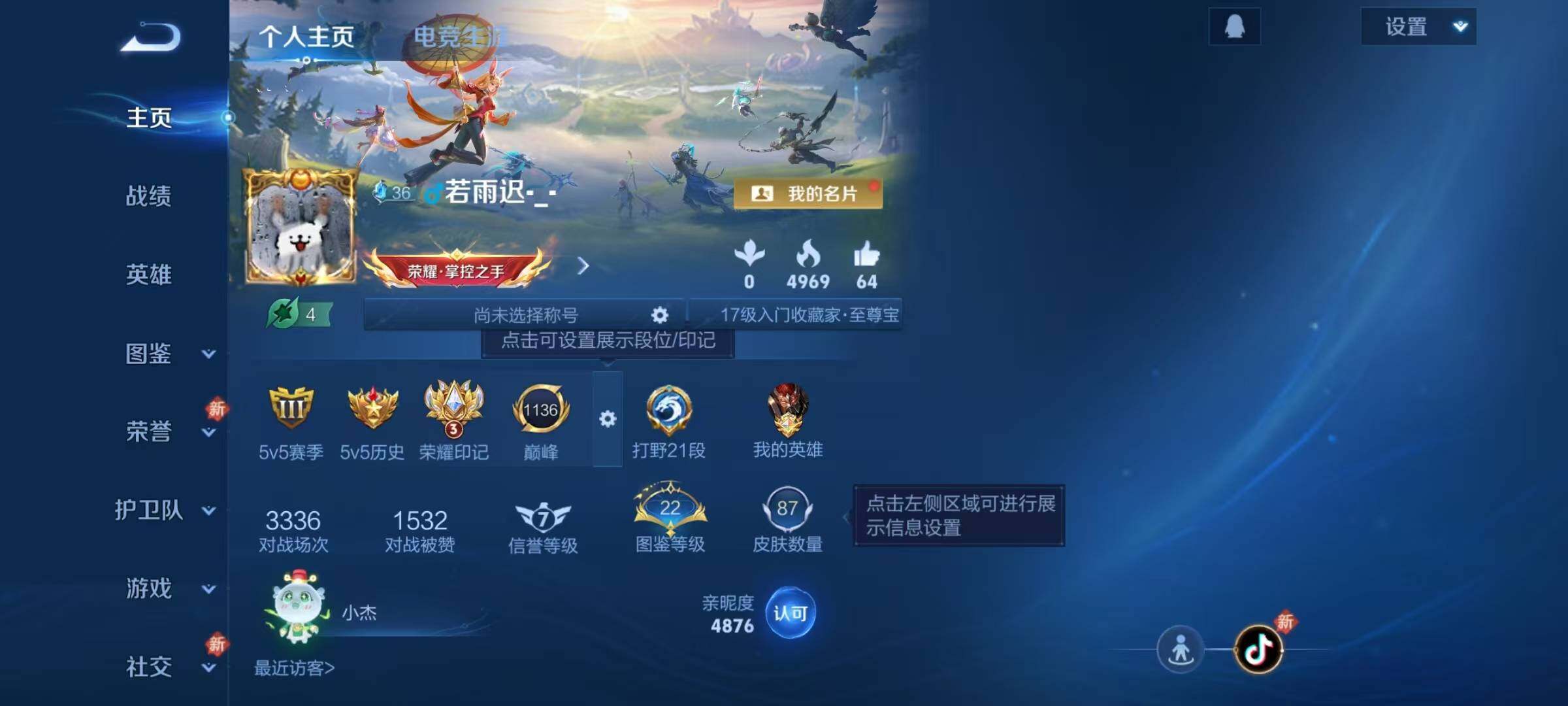 WZJZ4160041王者荣耀账号详情图4