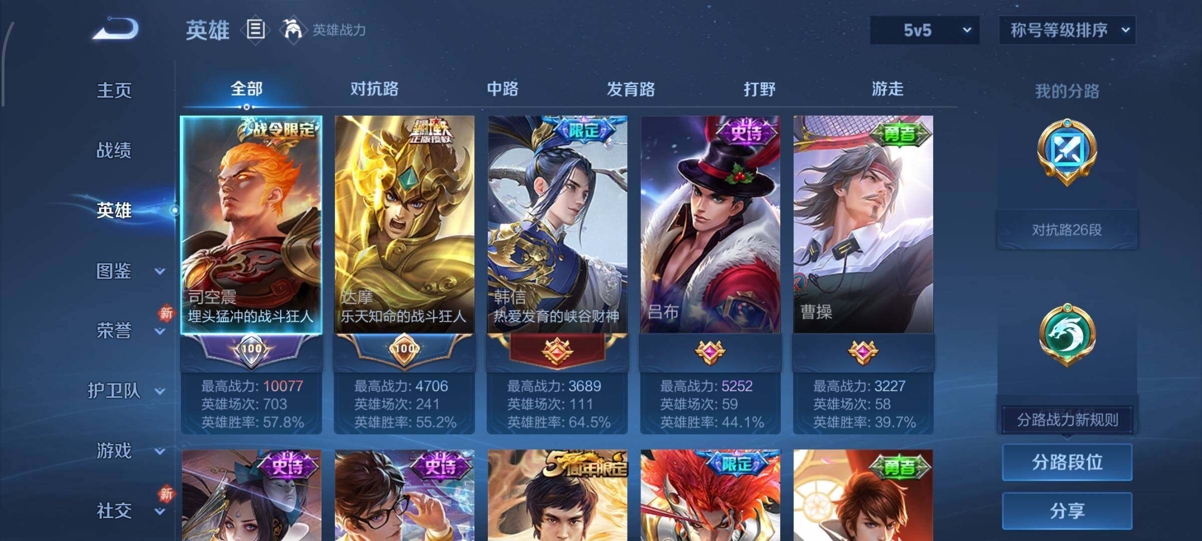 WZCMW4148068王者荣耀账号详情图3