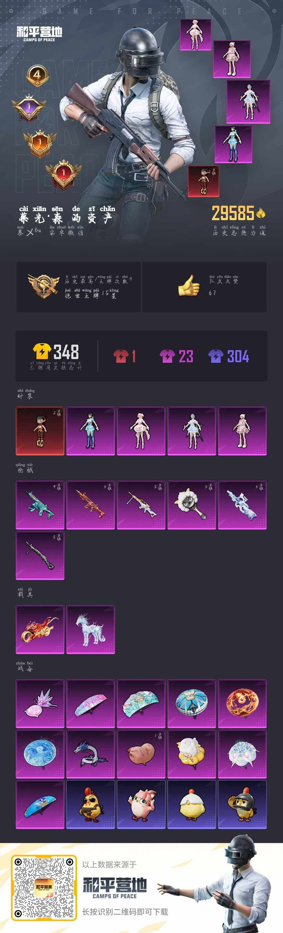 HPLX477050和平精英账号详情图6