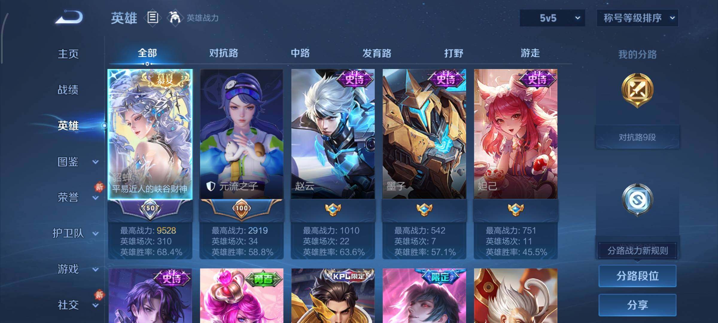 WZCMW4147718王者荣耀账号详情图3