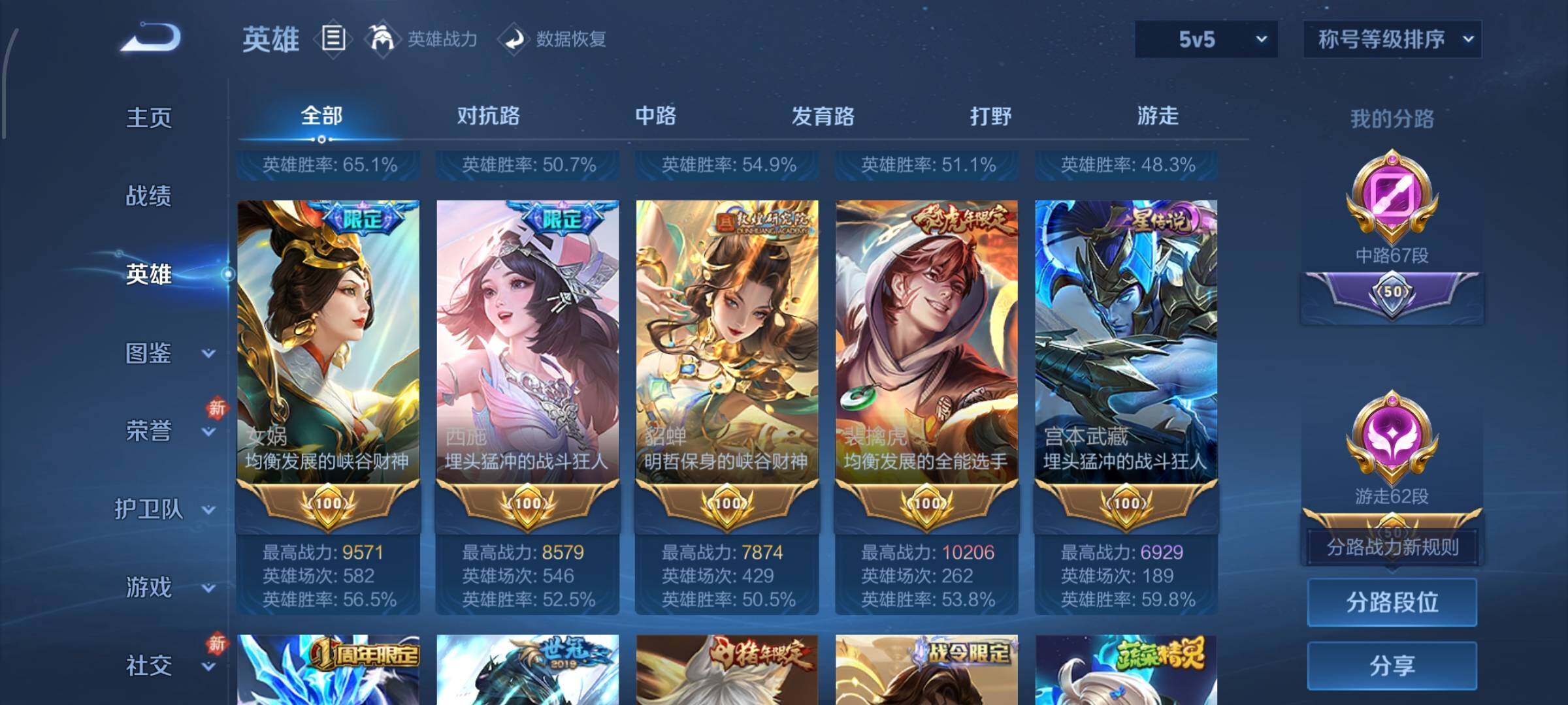 WZCMW4137929王者荣耀账号详情图6