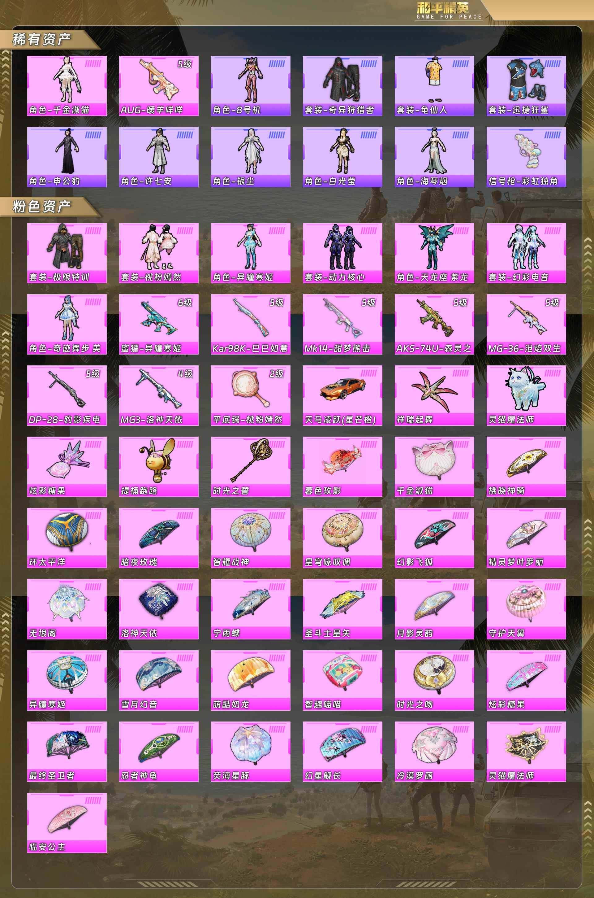 HPCMW490730和平精英账号详情图5