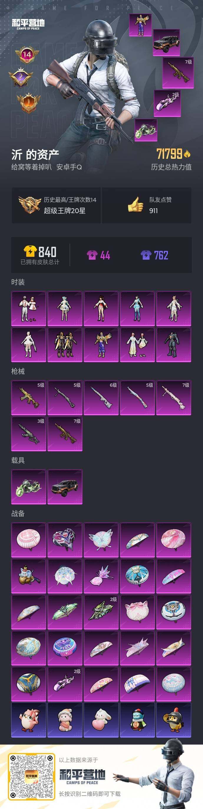 HPLX475206和平精英账号详情图5