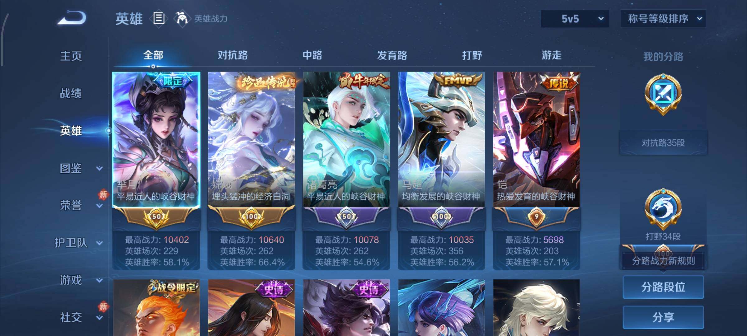 WZCMW4147365王者荣耀账号详情图3