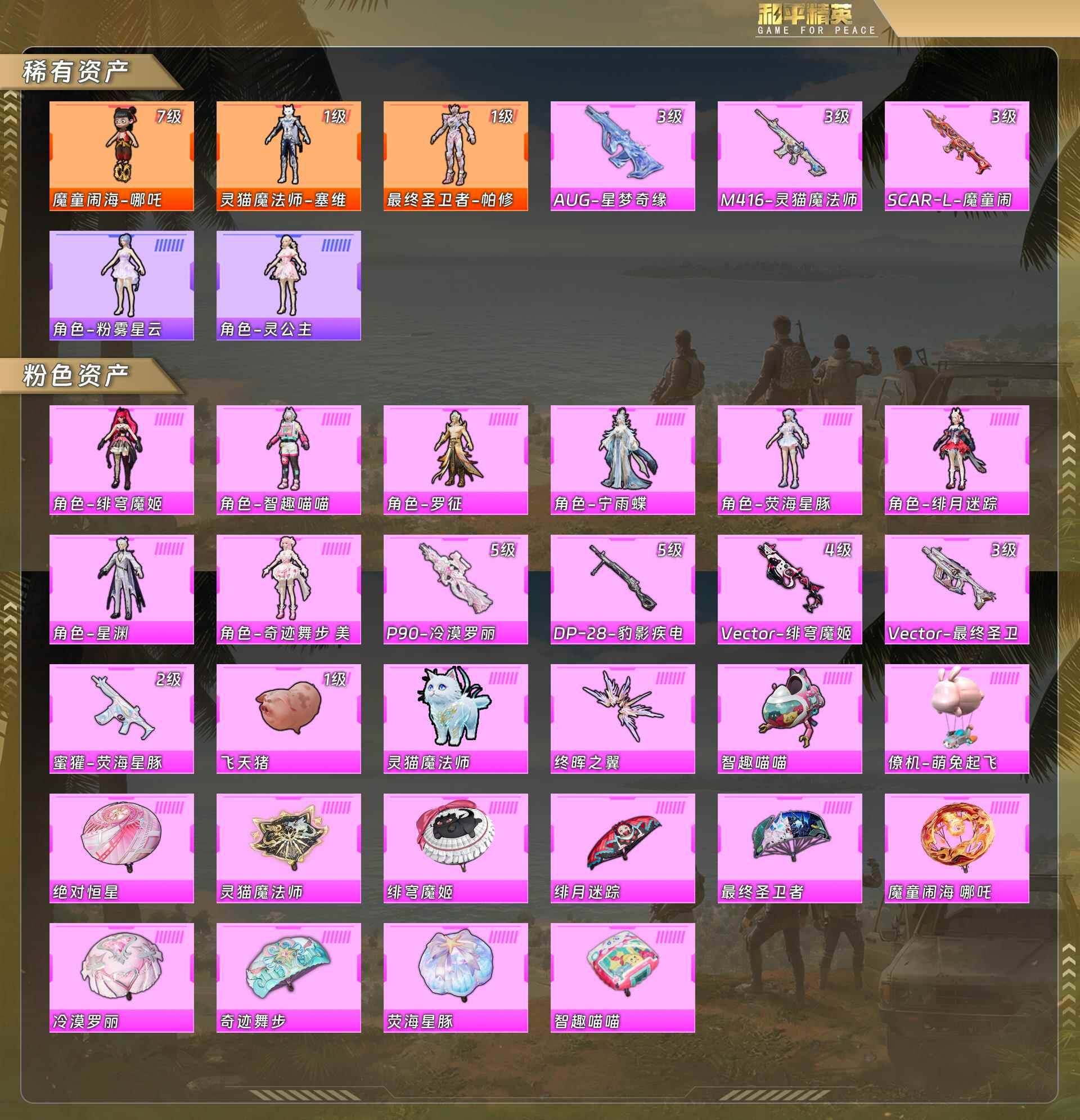 HPQM4117381和平精英账号详情图5