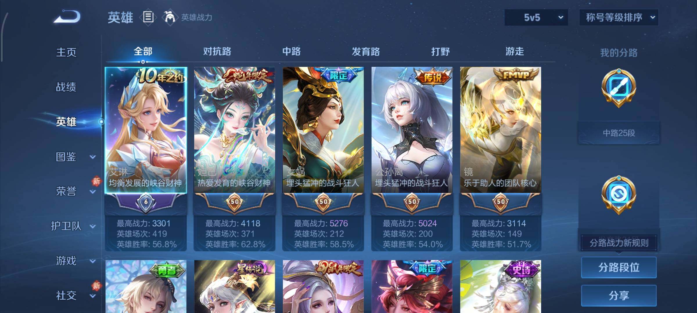 WZCMW4148100王者荣耀账号详情图3