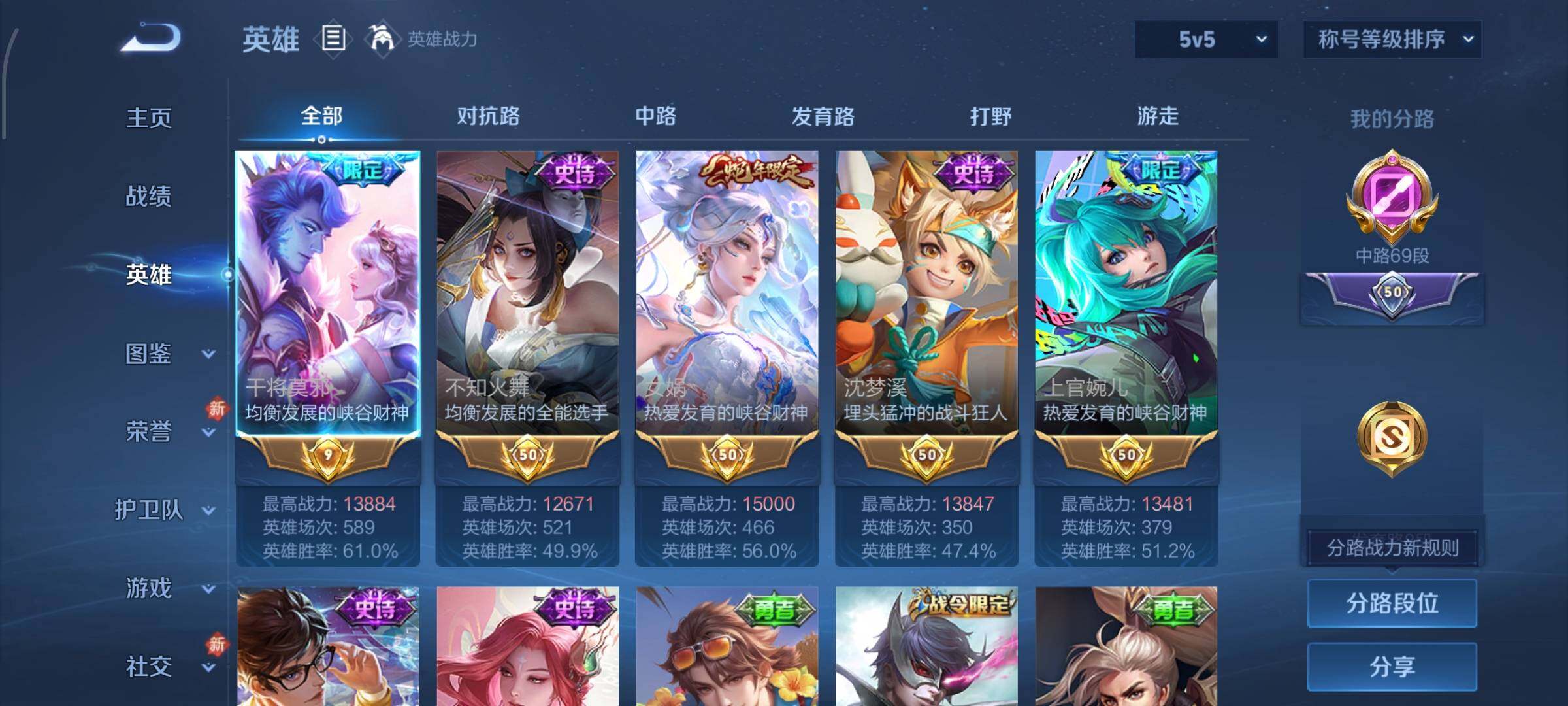 WZCMW4149828王者荣耀账号详情图3