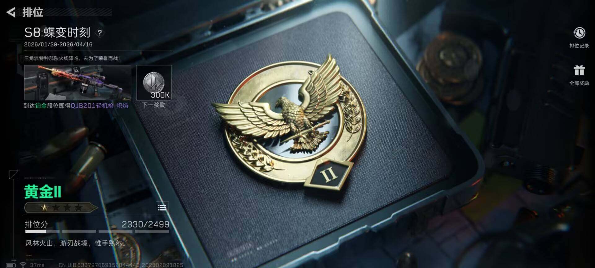 SJZQM438837三角洲行动账号详情图13