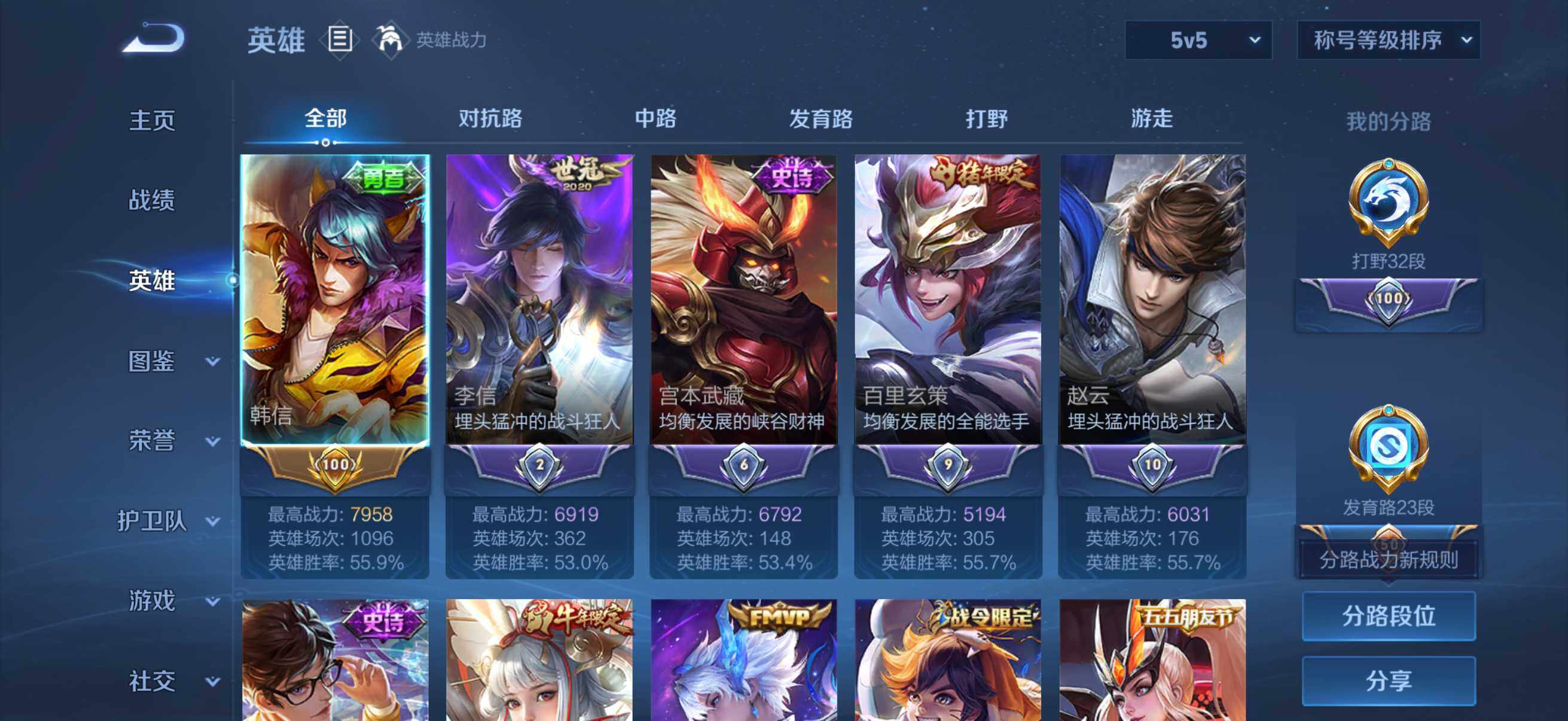 WZKG4142686王者荣耀账号详情图8