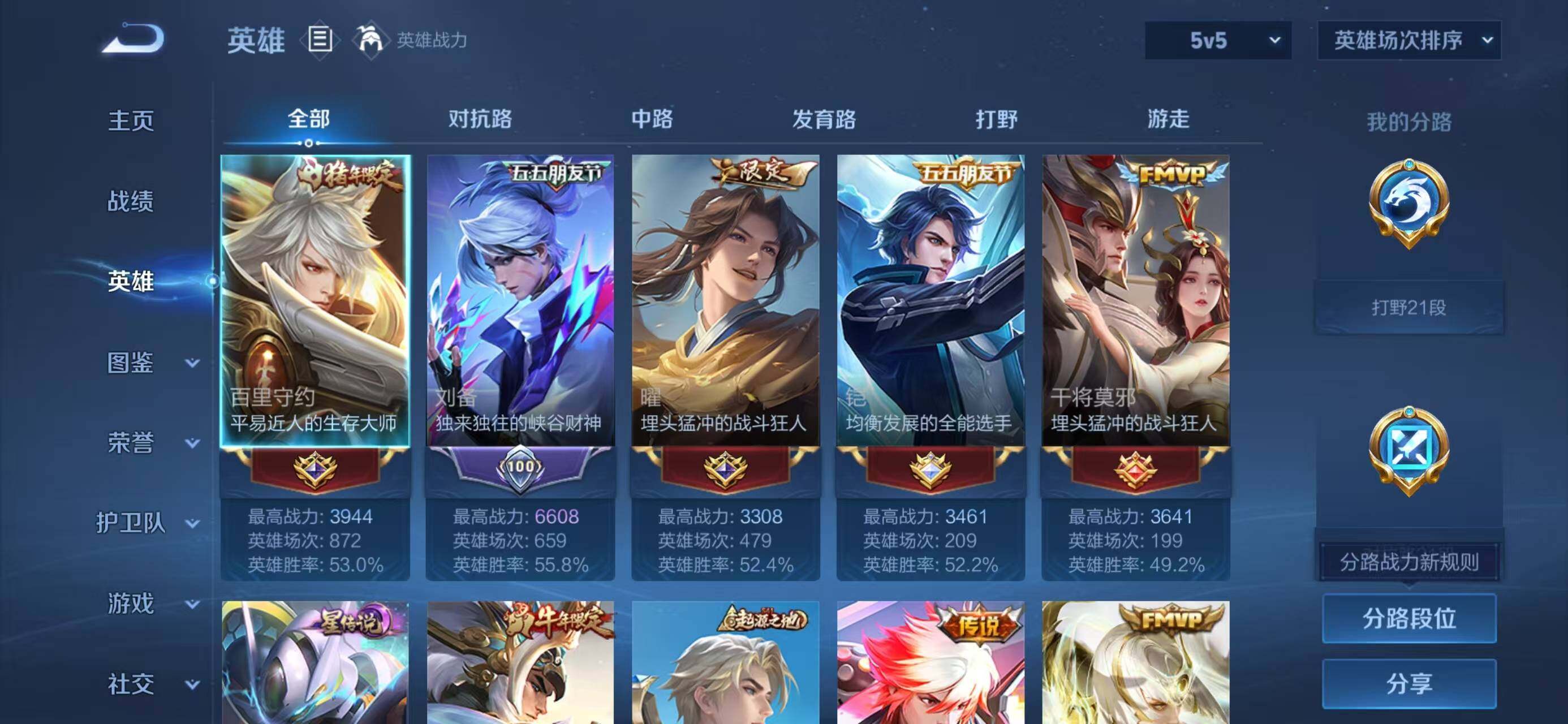 WZCMW4140690王者荣耀账号详情图3