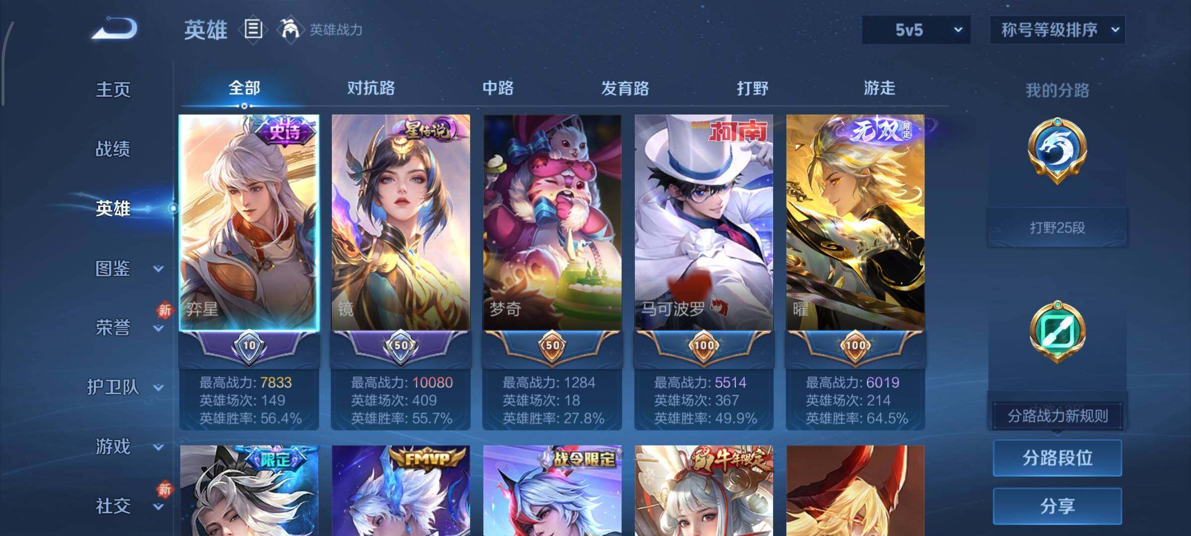 WZCMW4150565王者荣耀账号详情图3