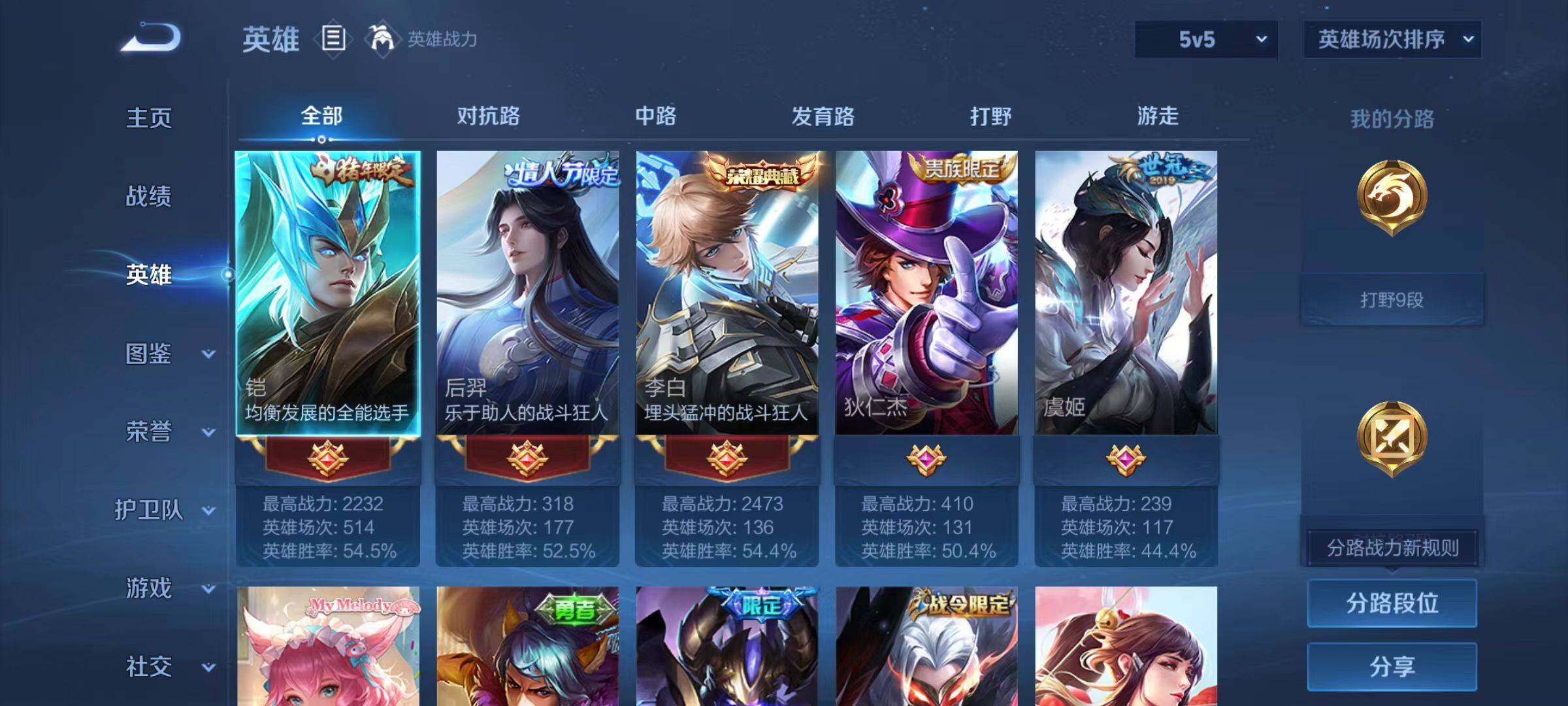 WZLX4140130王者荣耀账号详情图14