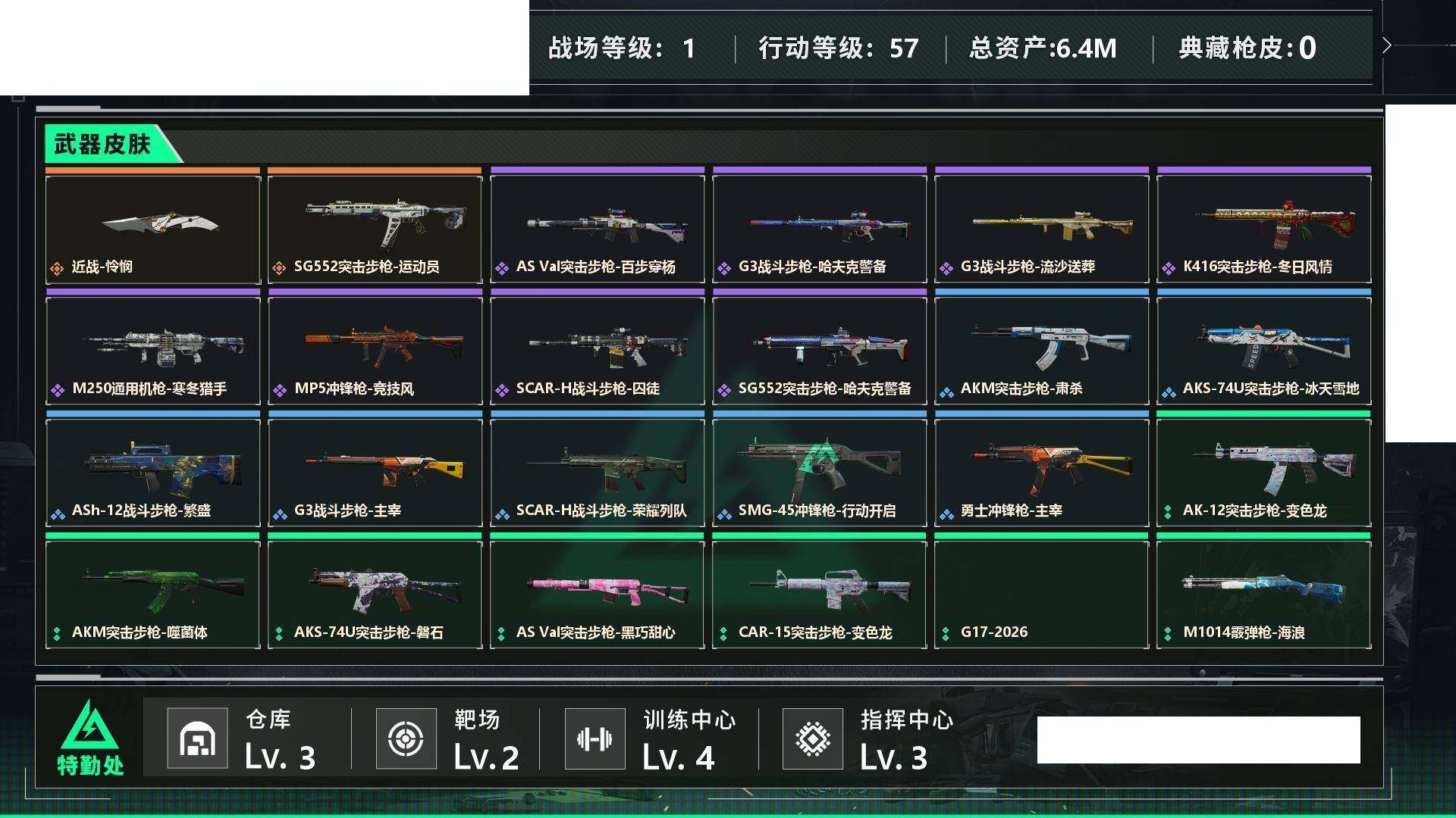 SJZCMW439679三角洲行动账号详情图2