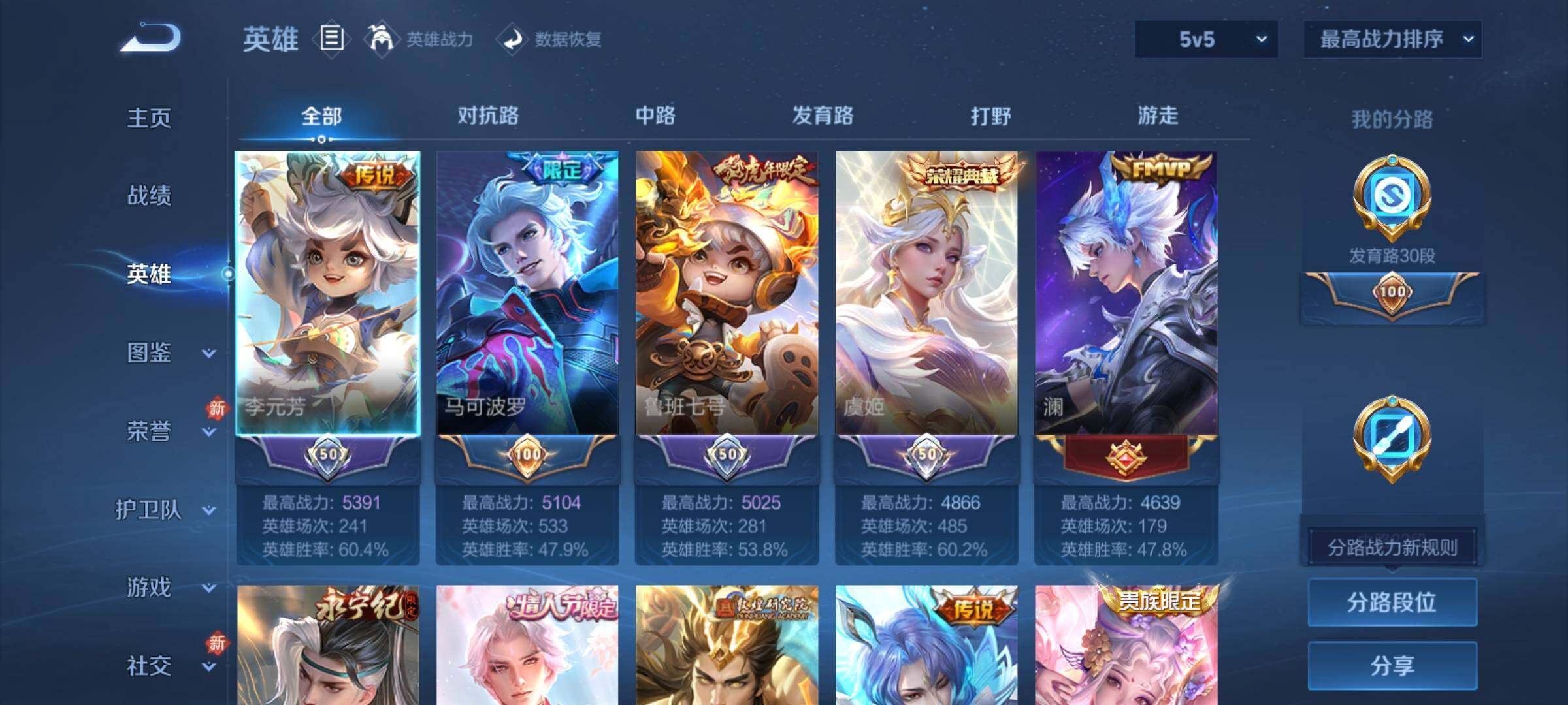 WZCMY4144236王者荣耀账号详情图3