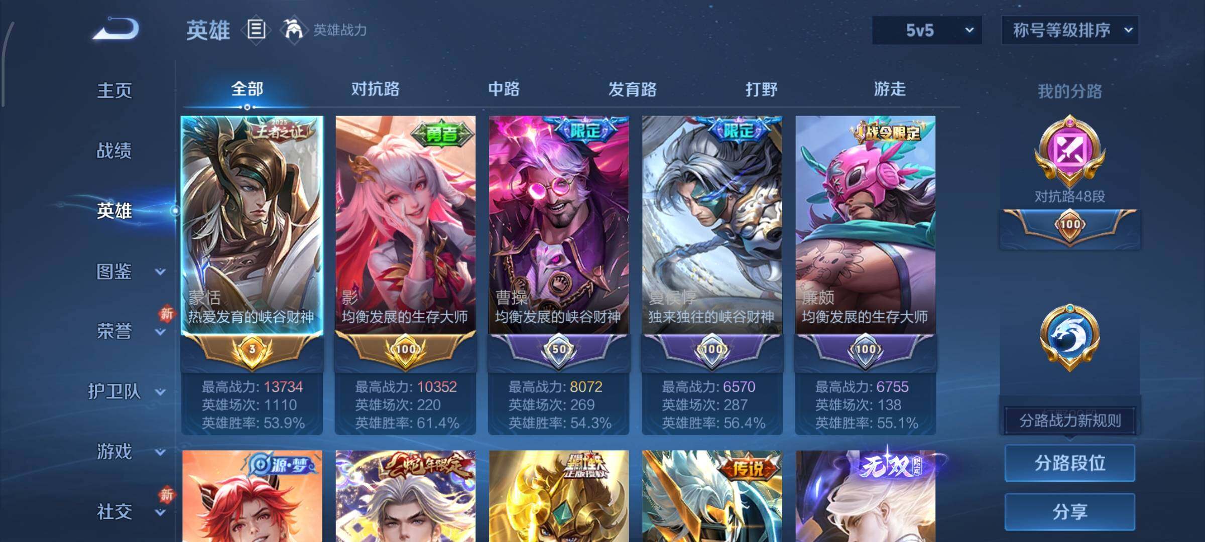 WZCMW4149635王者荣耀账号详情图3