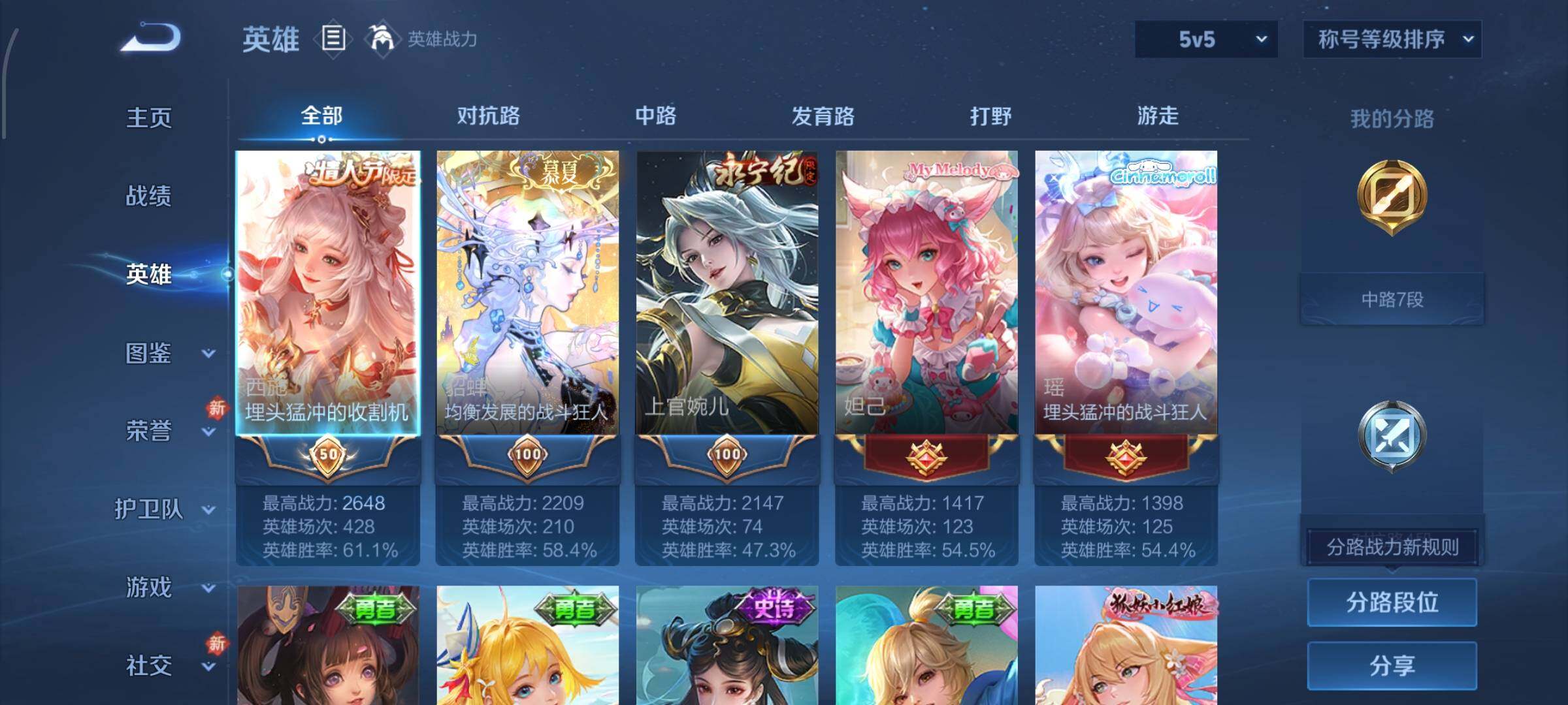 WZCMW4150561王者荣耀账号详情图3