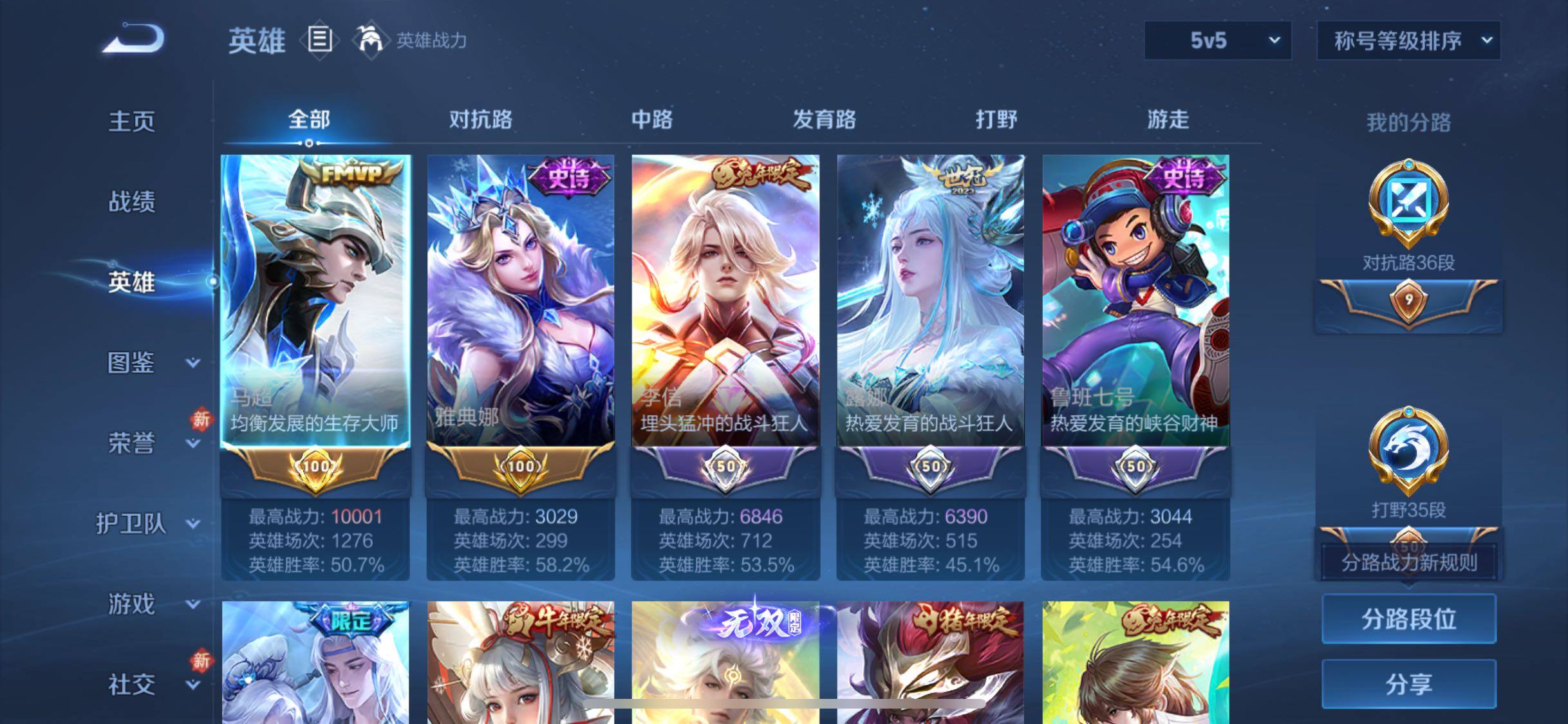 WZCMW4150570王者荣耀账号详情图3