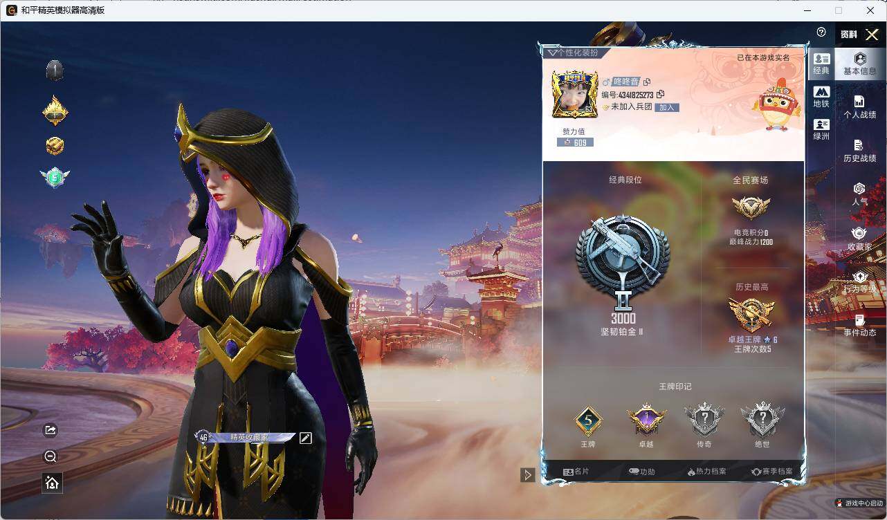 HPCMW478287和平精英账号详情图5