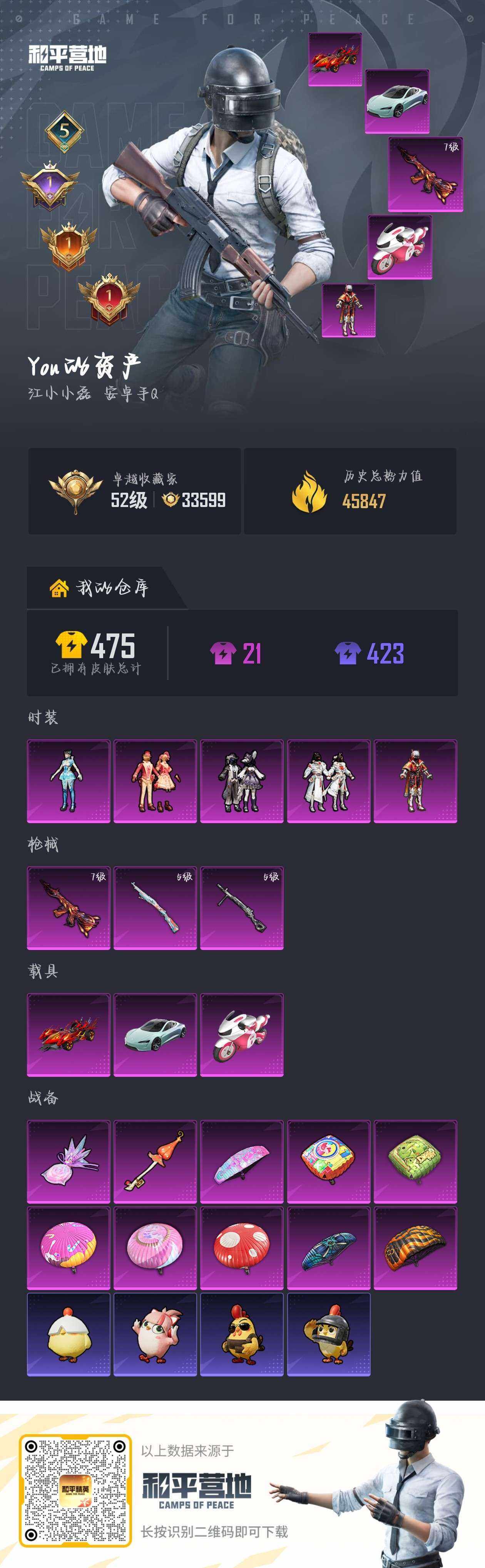 HPLX477049和平精英账号详情图6