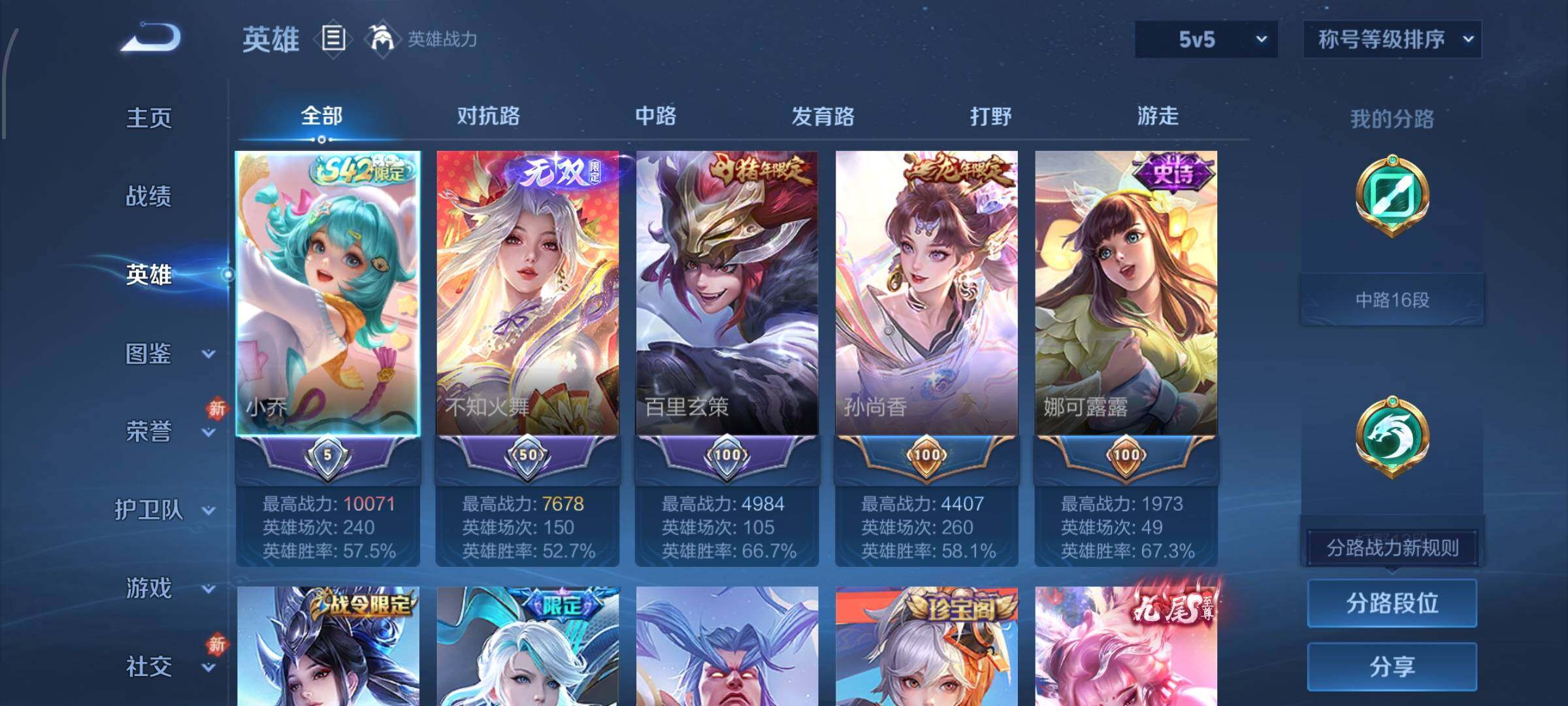 WZCMW4150616王者荣耀账号详情图3