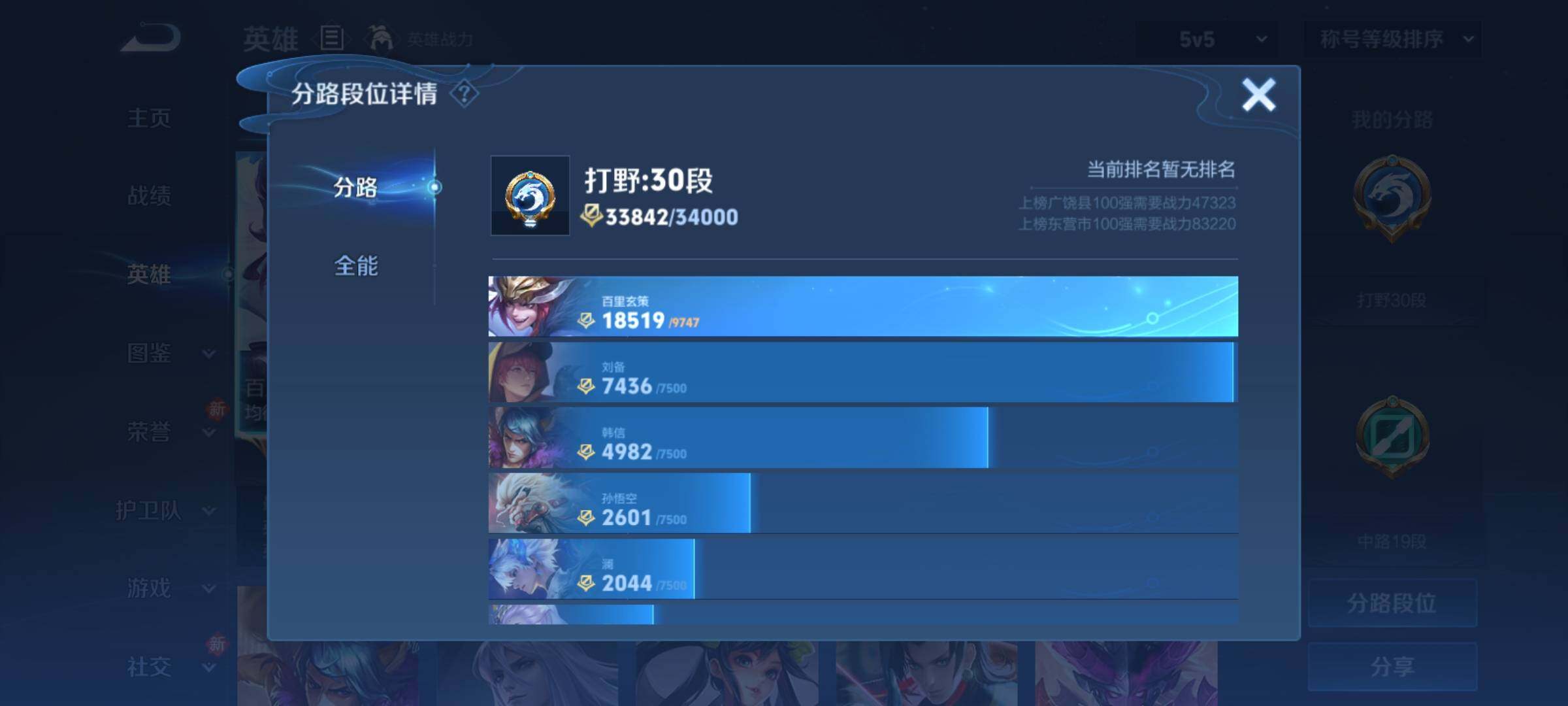 WZCMY4149510王者荣耀账号详情图4 WZCMY4149510王者荣耀账号详情图4