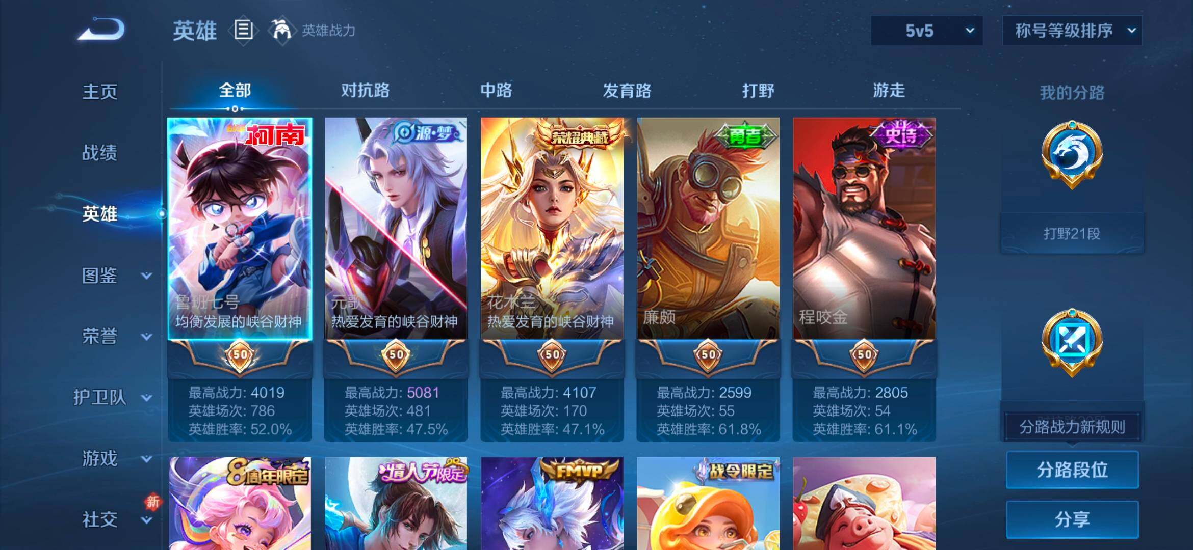 WZCMW4152123王者荣耀账号详情图12