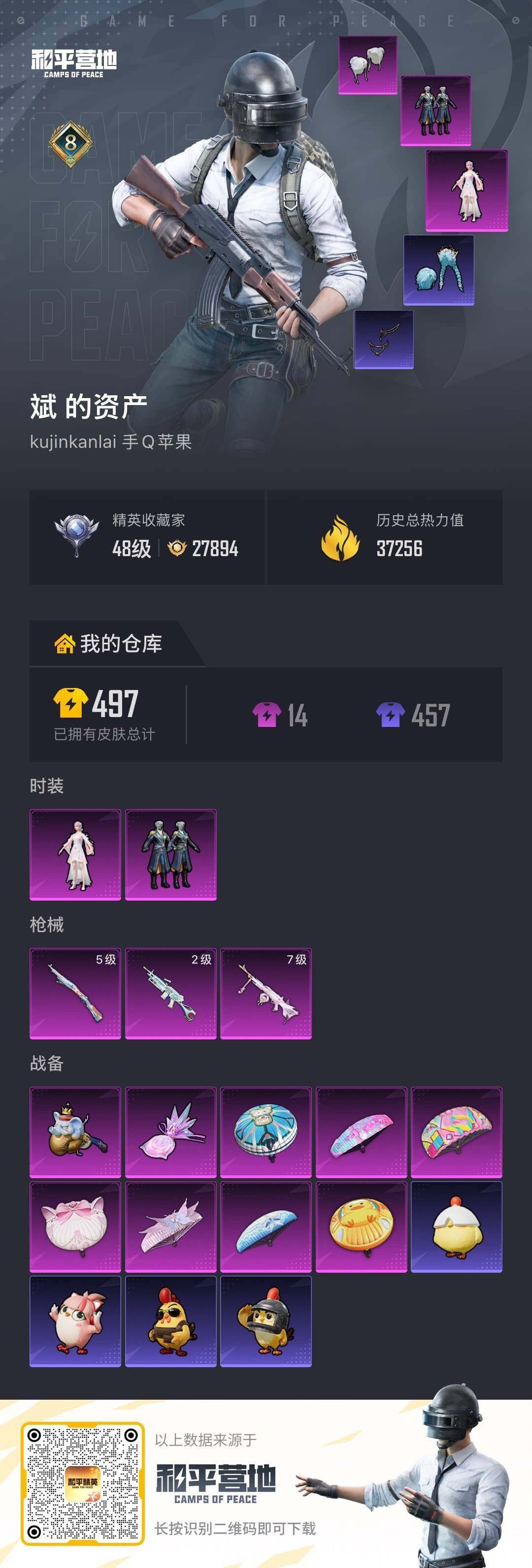 HPLE477961和平精英账号详情图6