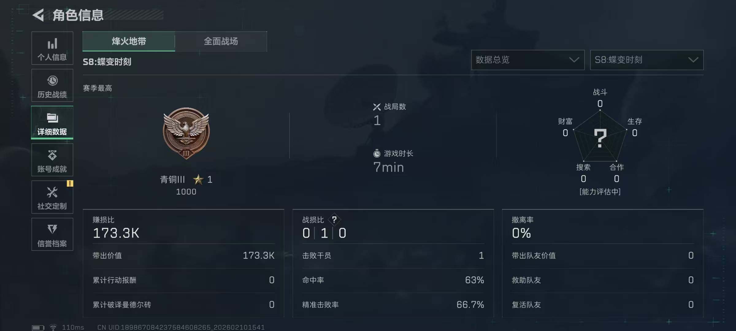 SJZQM439943三角洲行动账号详情图5