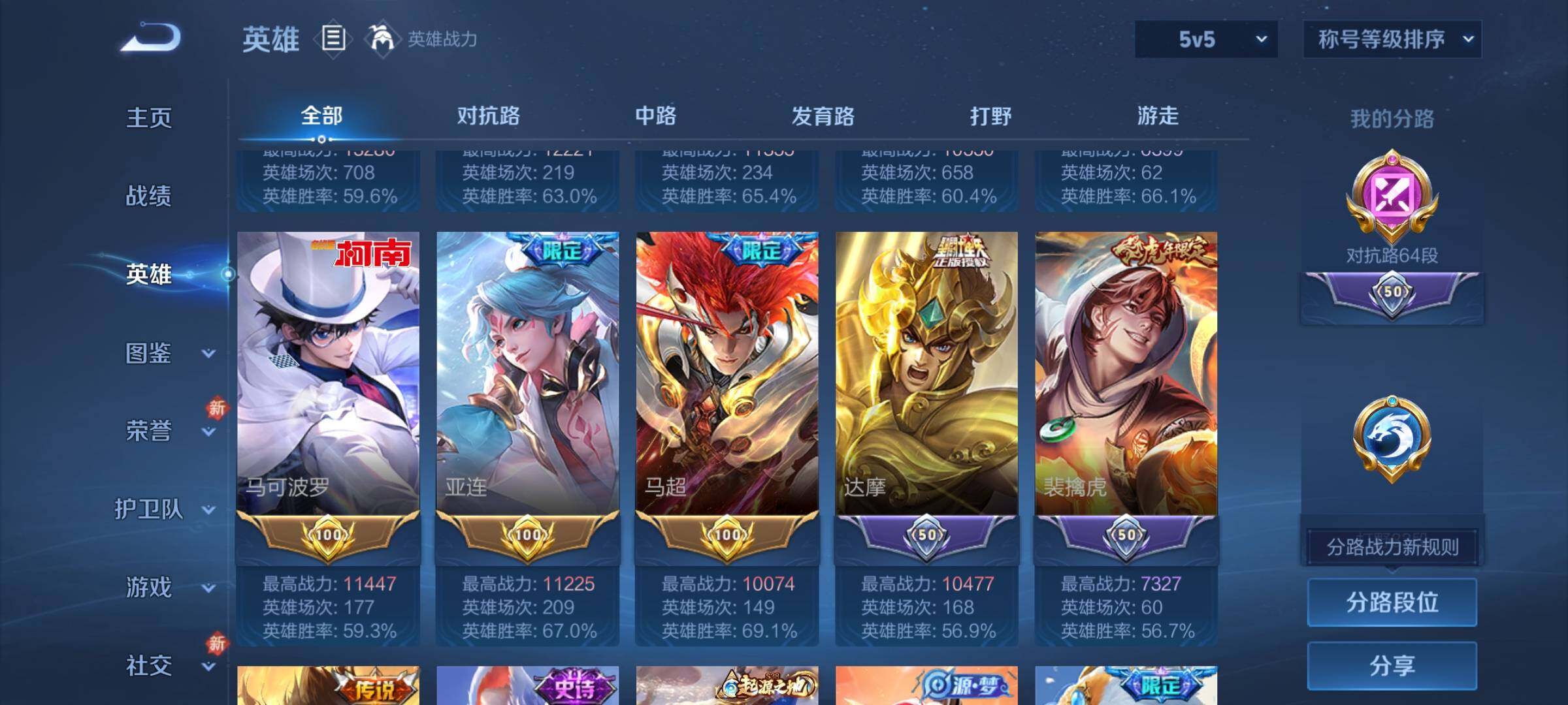 WZCMW4151190王者荣耀账号详情图4