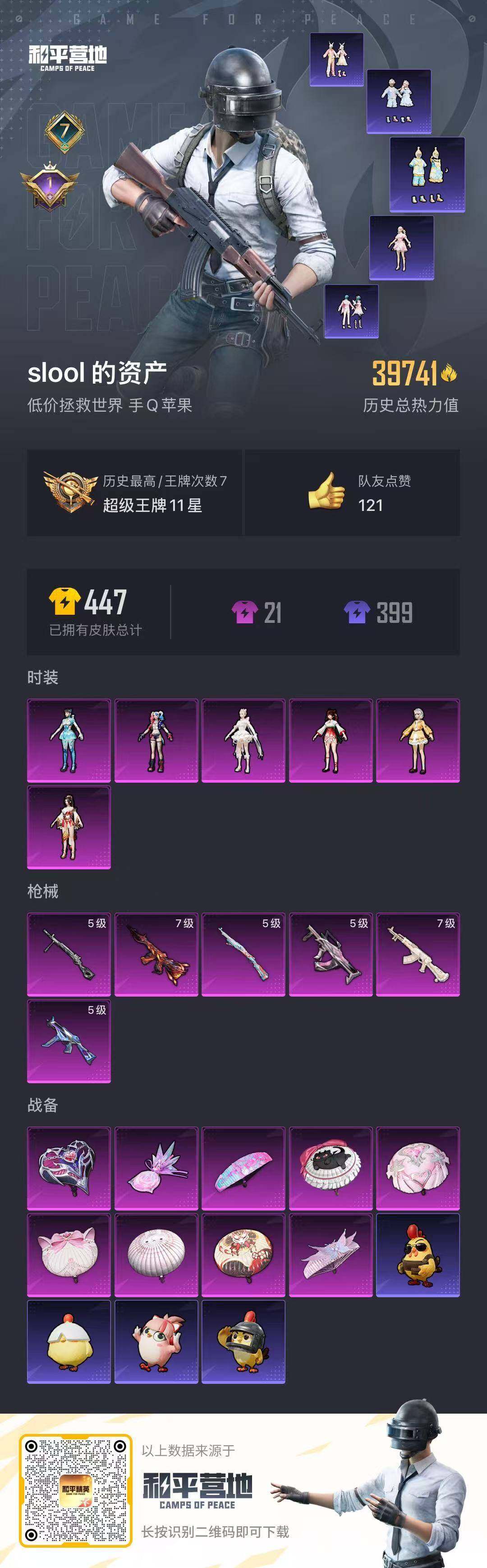 HPQM477373和平精英账号详情图15