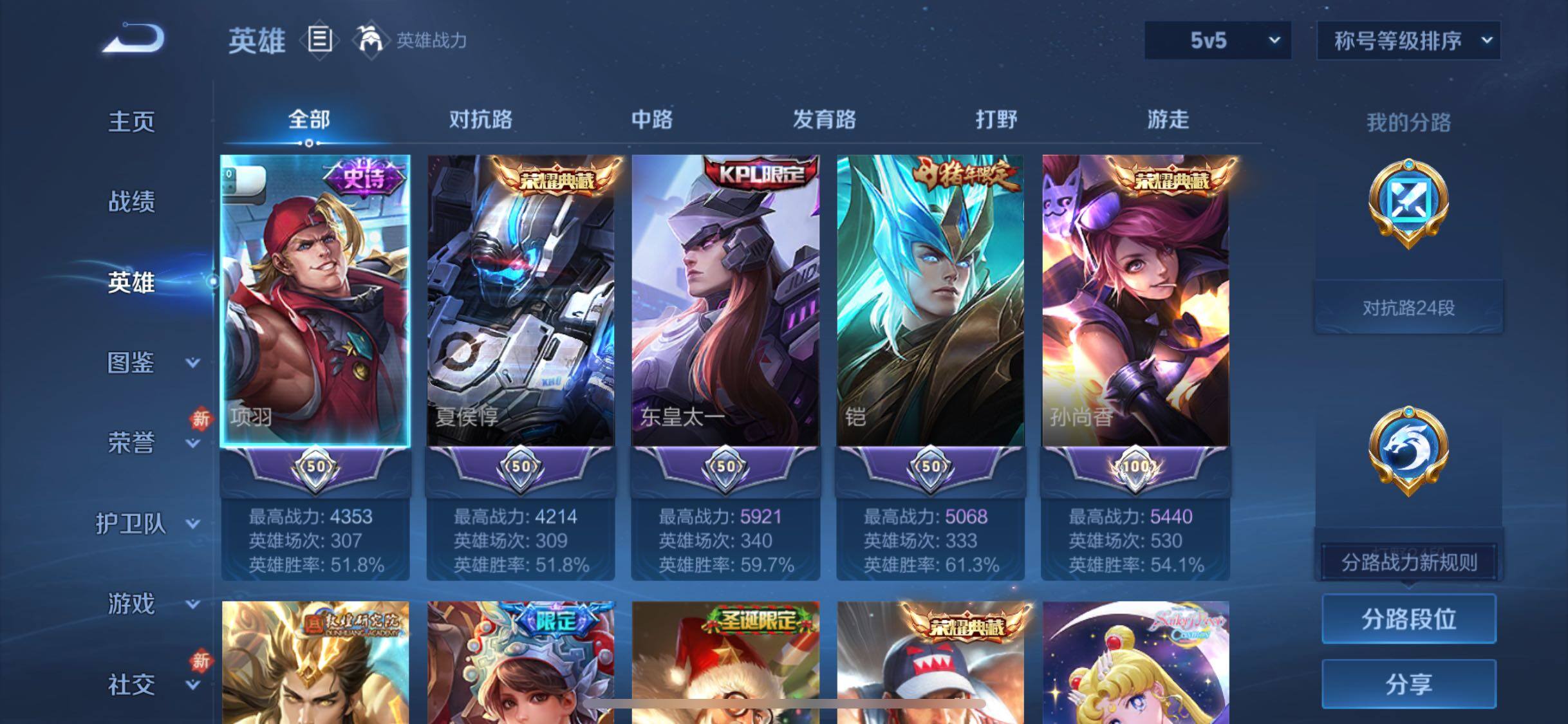 WZCMW4152075王者荣耀账号详情图3